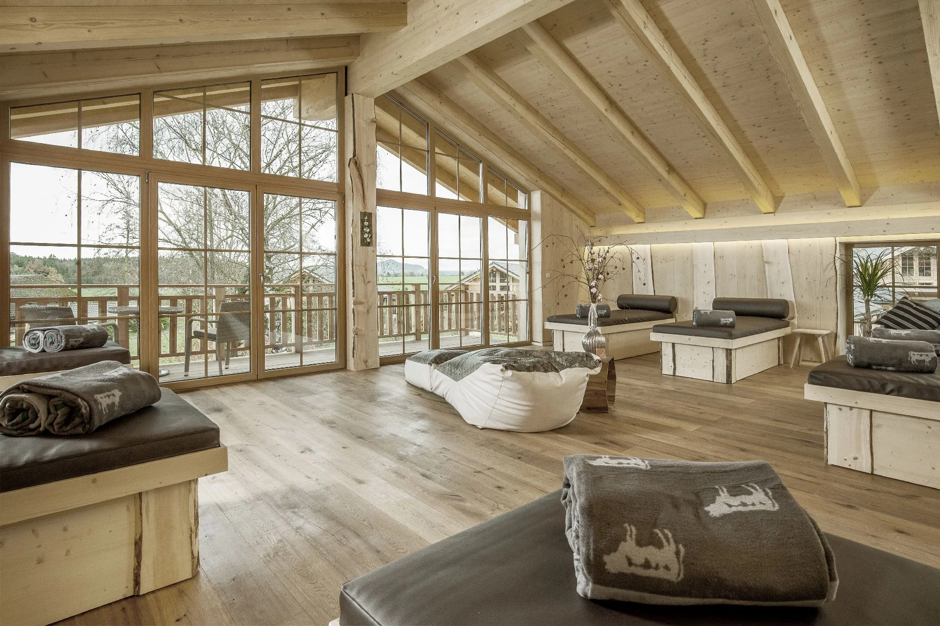 Německo pro dva i rodinu: chalet s privátním i veřejným wellness a snídaně
