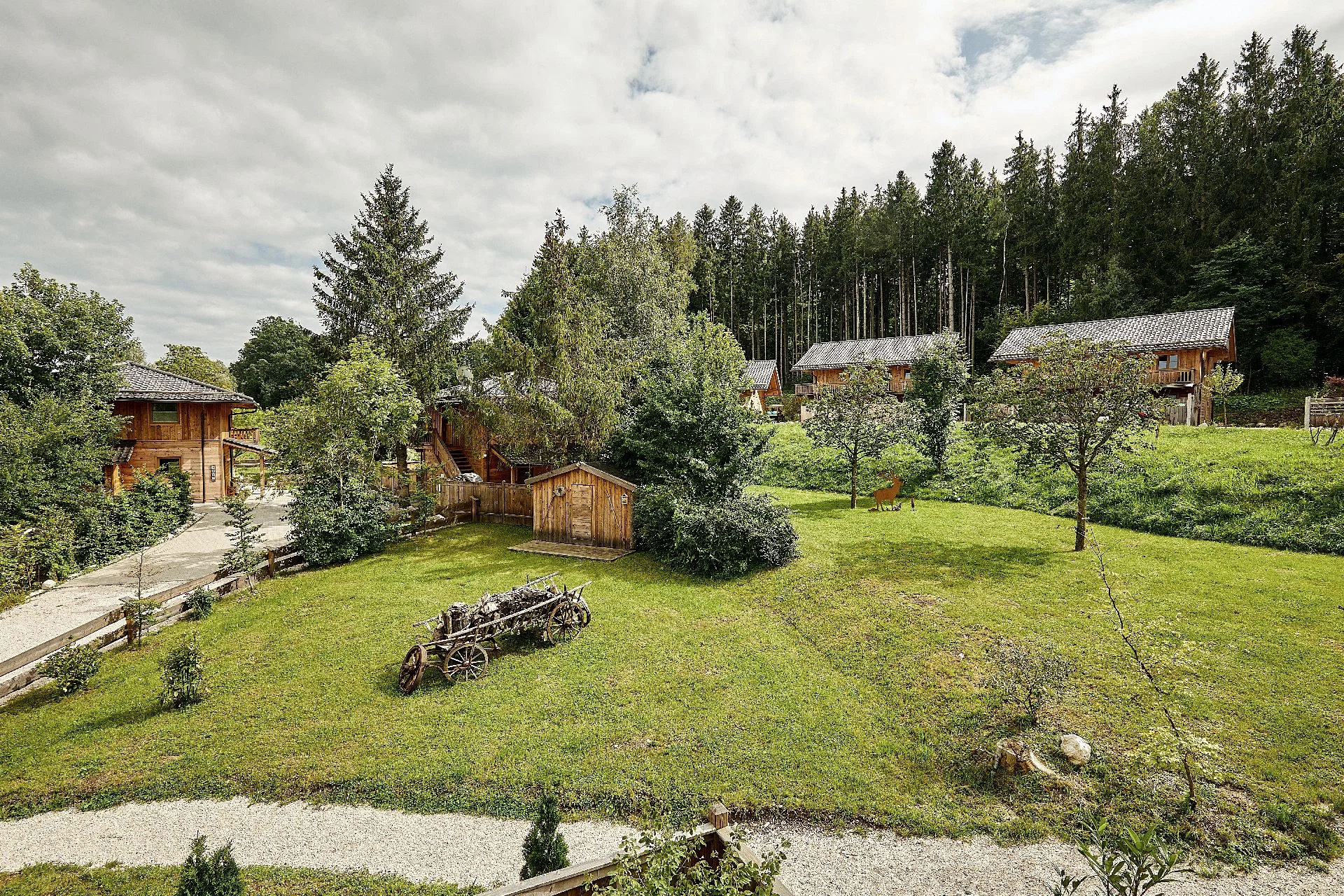 Německo pro dva i rodinu: chalet s privátním i veřejným wellness a snídaně