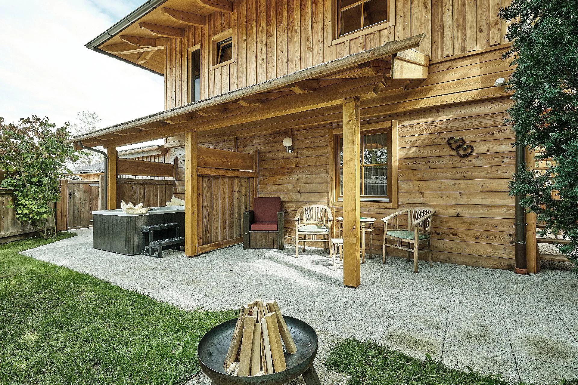 Německo pro dva i rodinu: chalet s privátním i veřejným wellness a snídaně