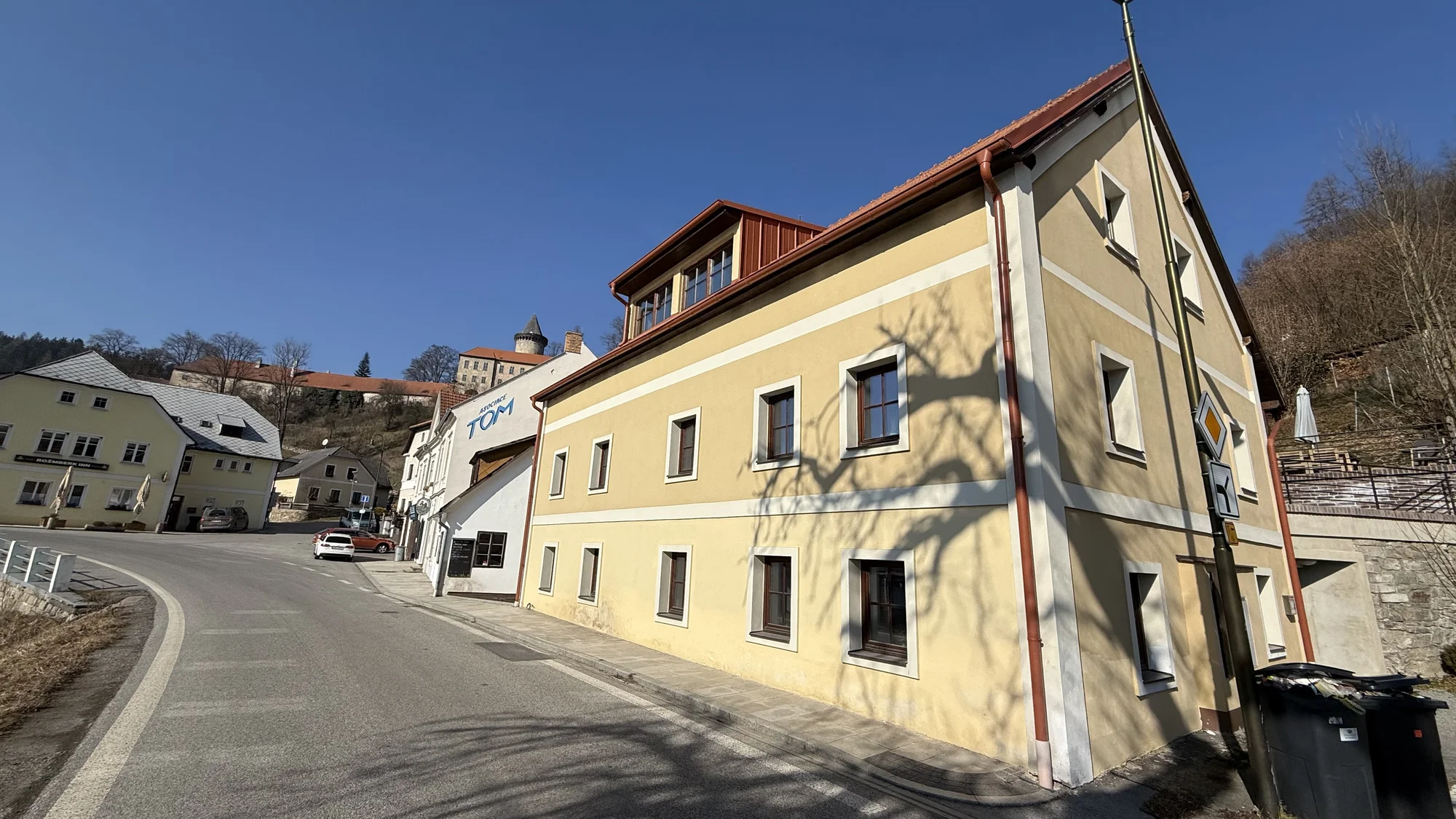 Apartmány v Rožmberku na břehu Vltavy i se snídaní pro 2–5 osob