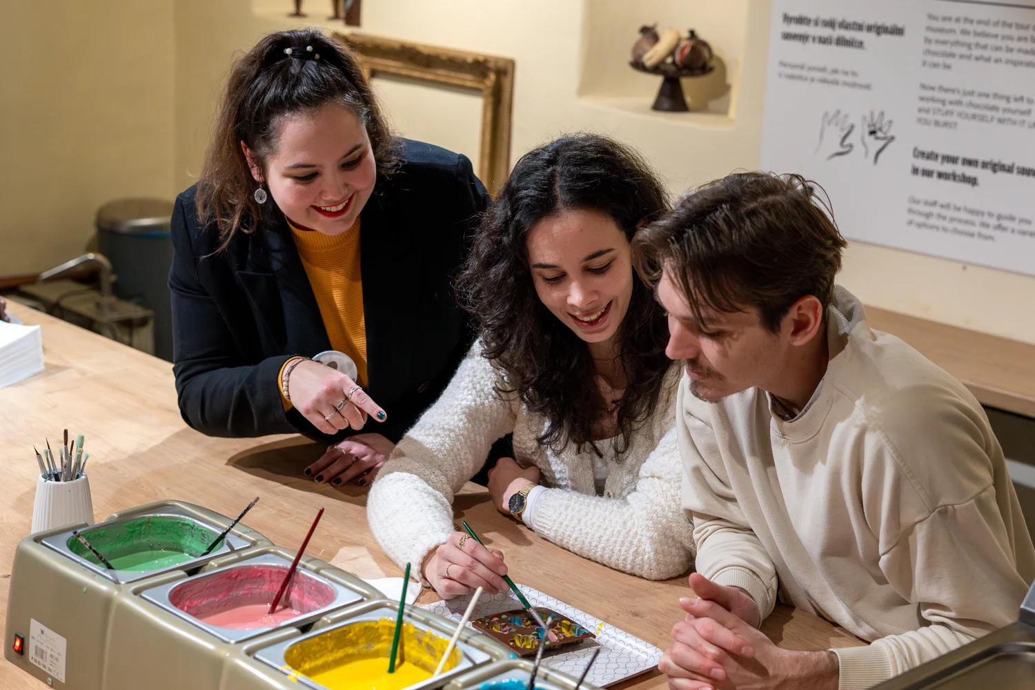 Vstup do Chocolate Art Museum i výroba pralinek a lízátek: dospělý, dítě i rodina
