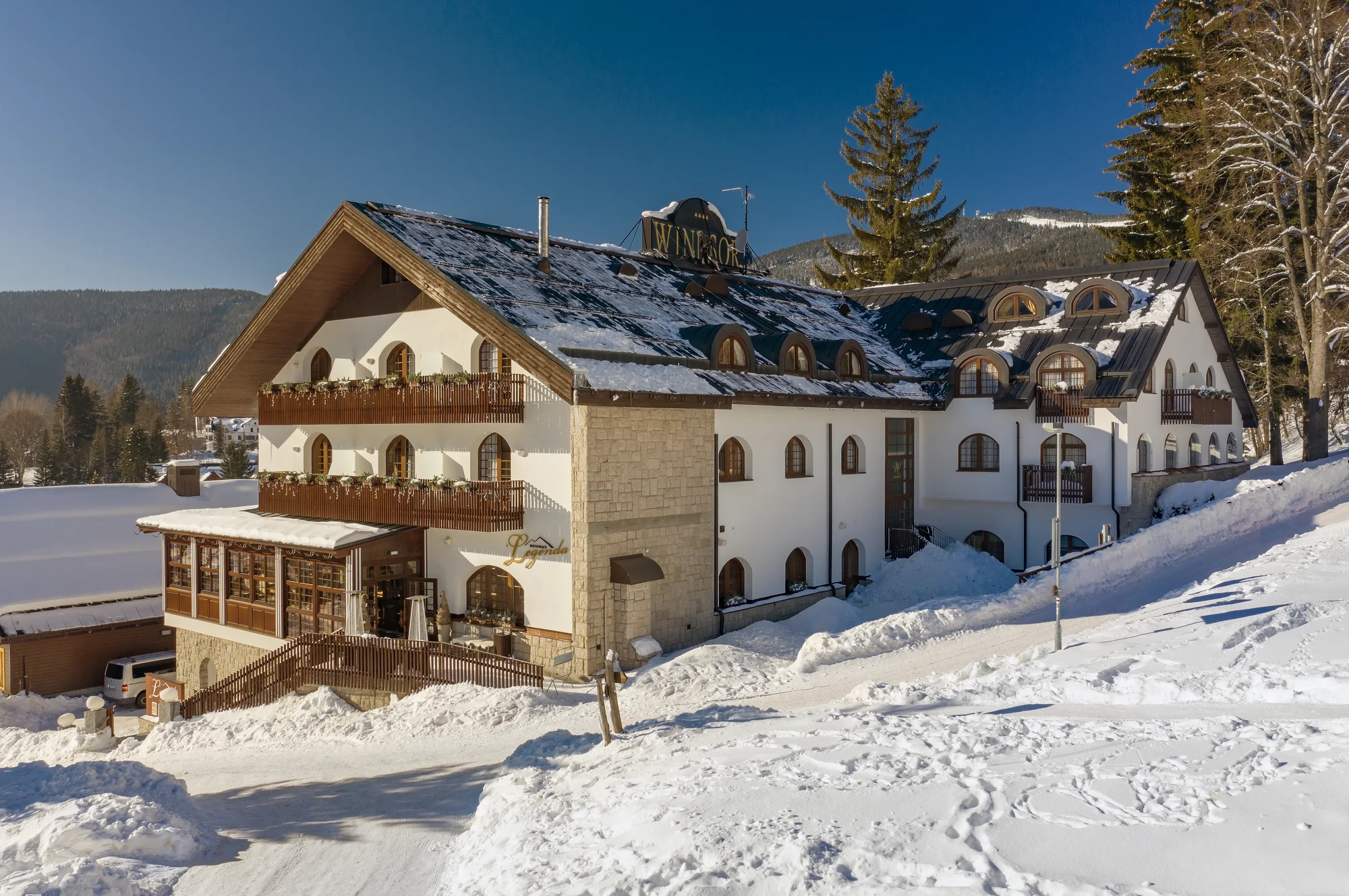 Relax ve Špindlerově Mlýně se snídaní či polopenzí a wellness