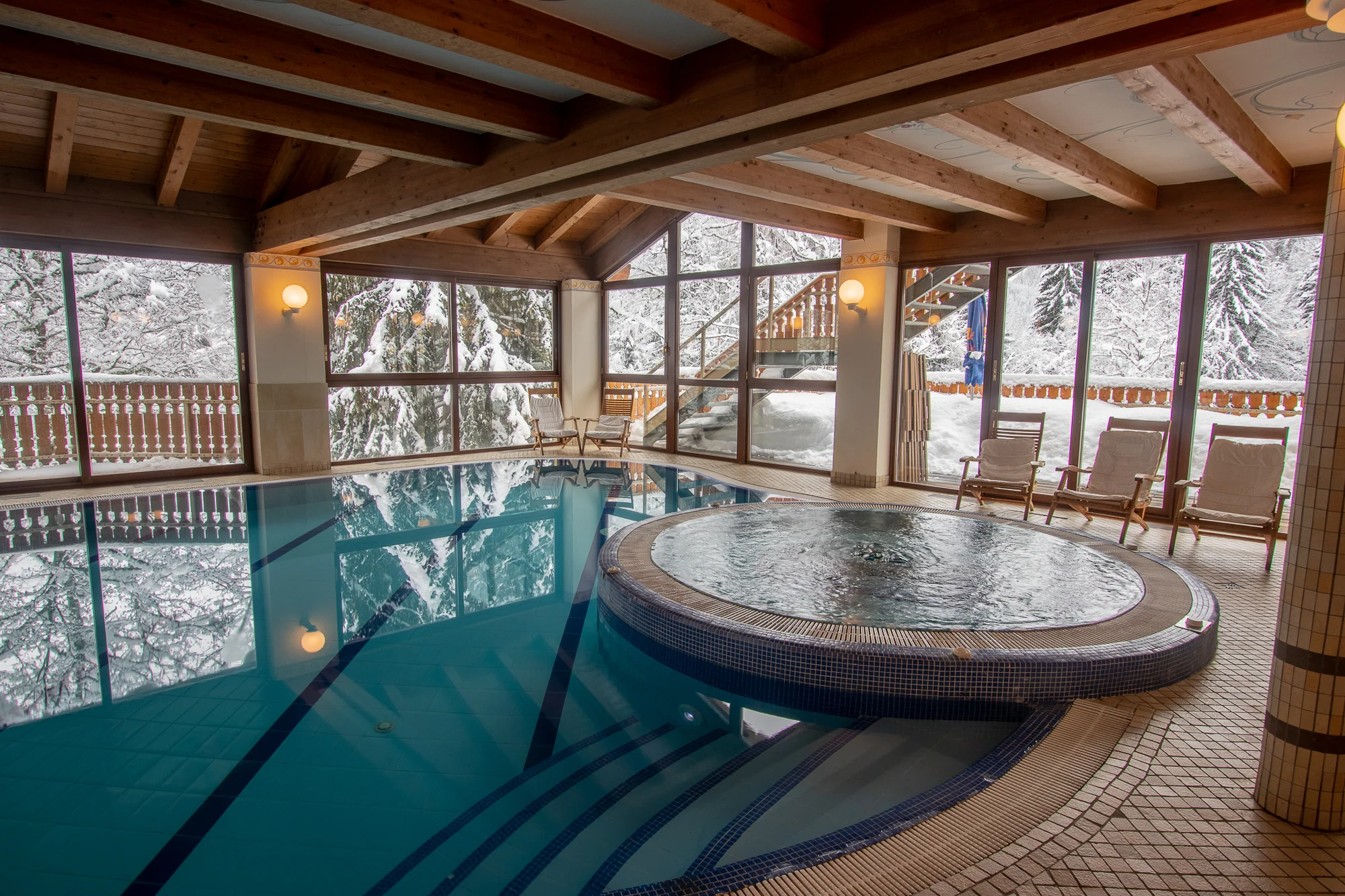 Folgarida: čtyřhvězdičkový hotel přímo na svahu, all inclusive, wellness i animace