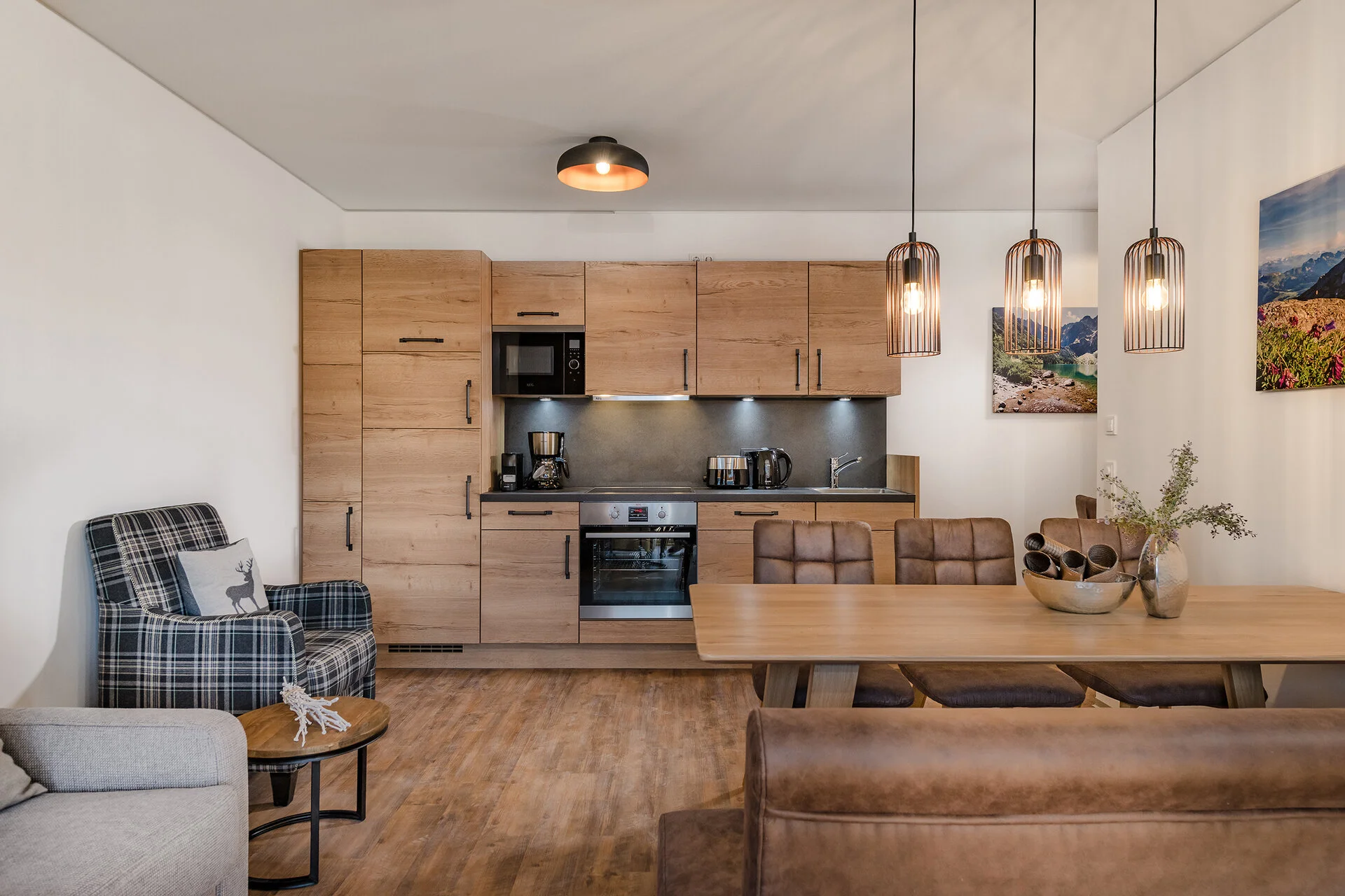 Rakouské Alpy: moderní apartmán s kuchyňkou a turistická karta plná slev