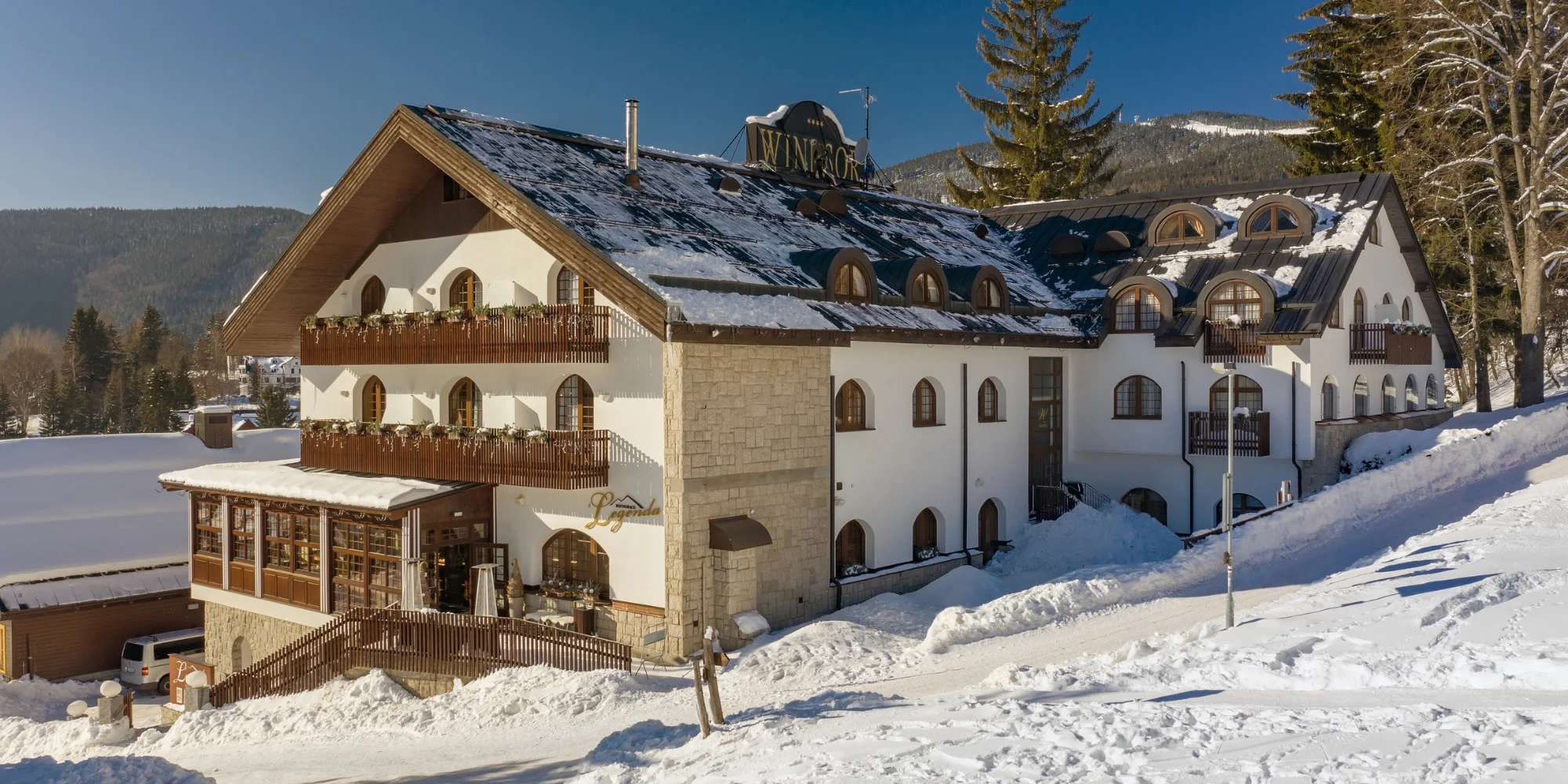 Relax ve Špindlerově Mlýně s jídlem a wellness