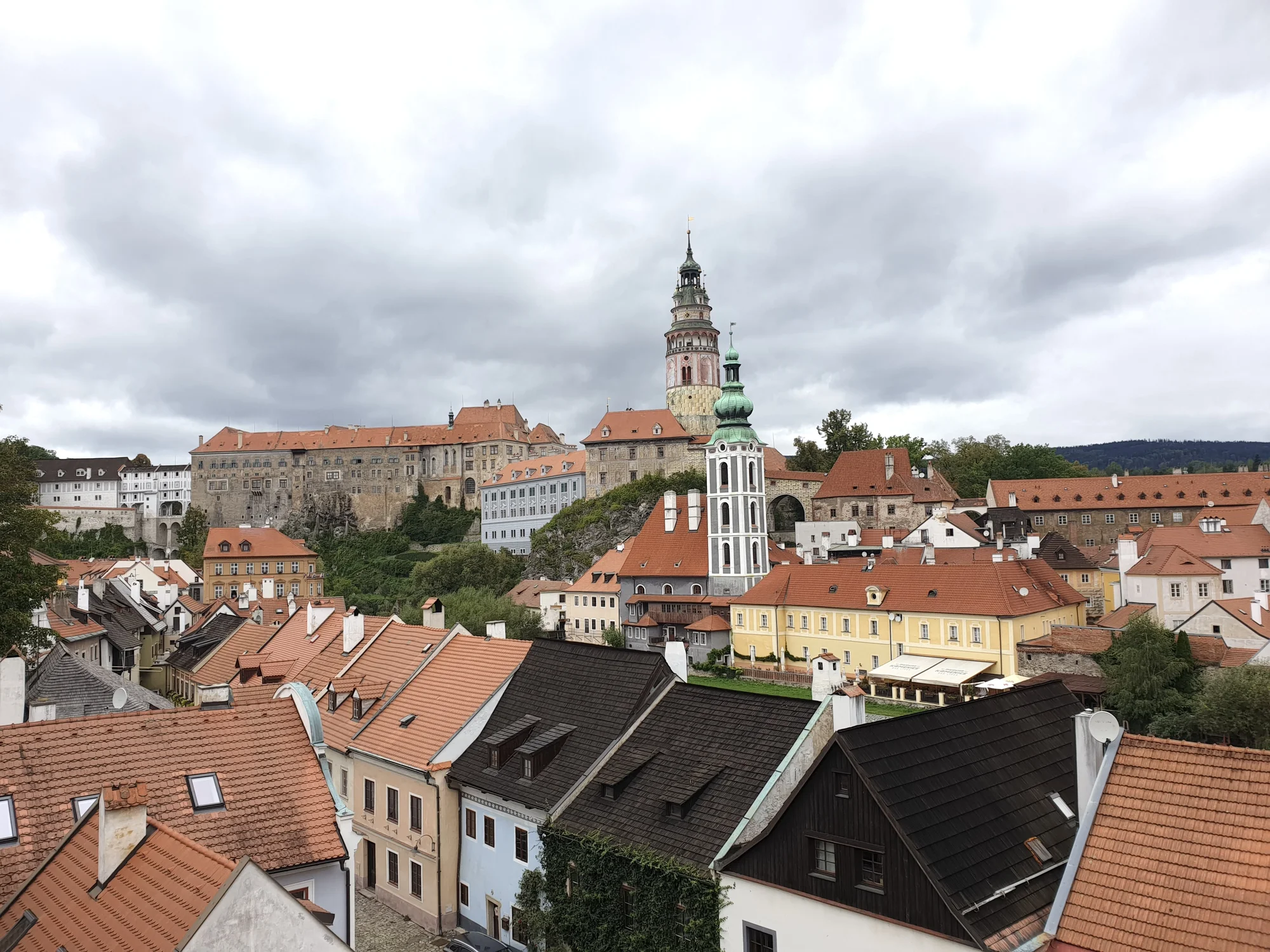 Moderní ubytování s terasou blízko zámku Hluboká pro 2–4 osoby