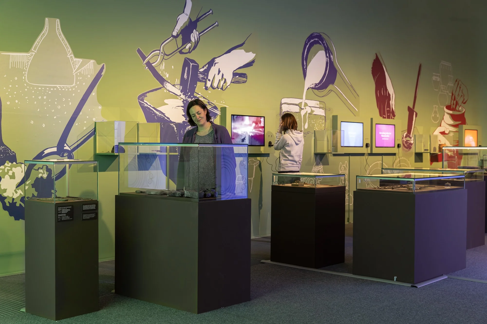 Od pravěku po středověk: skanzen a muzeum v Dolním Rakousku, program i v češtině, expozice o době ledové