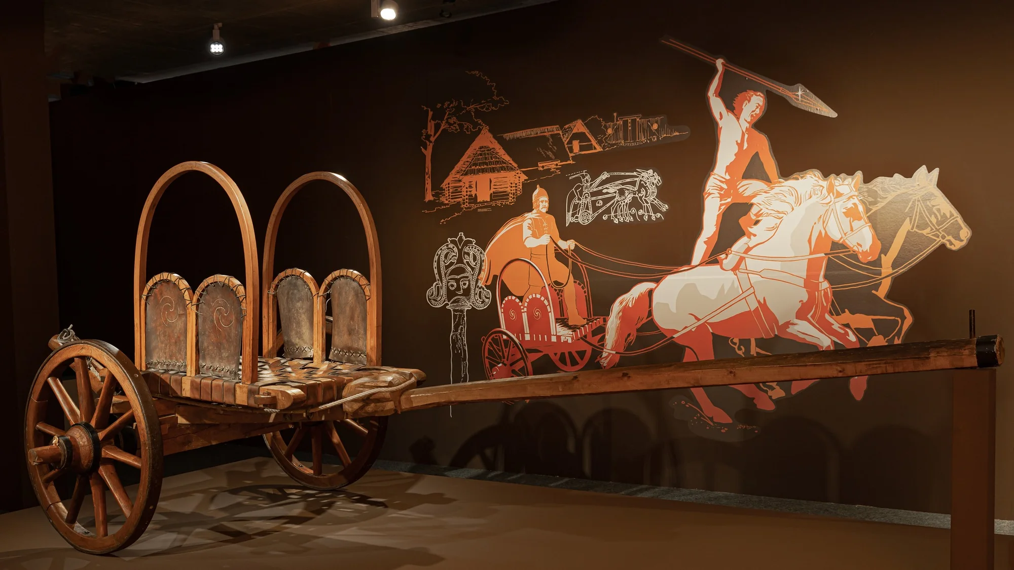 Od pravěku po středověk: skanzen a muzeum v Dolním Rakousku, program i v češtině, expozice o době ledové