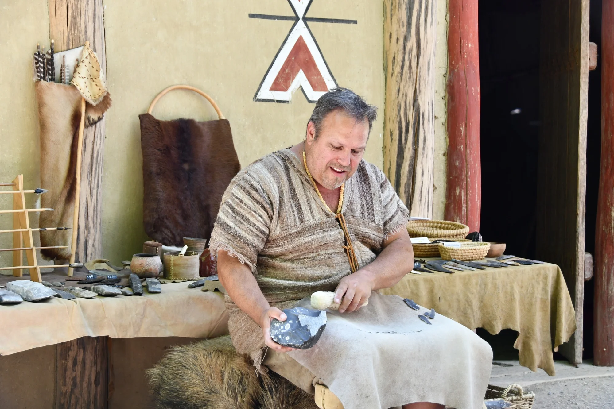Od pravěku po středověk: skanzen a muzeum v Dolním Rakousku, program i v češtině, expozice o době ledové