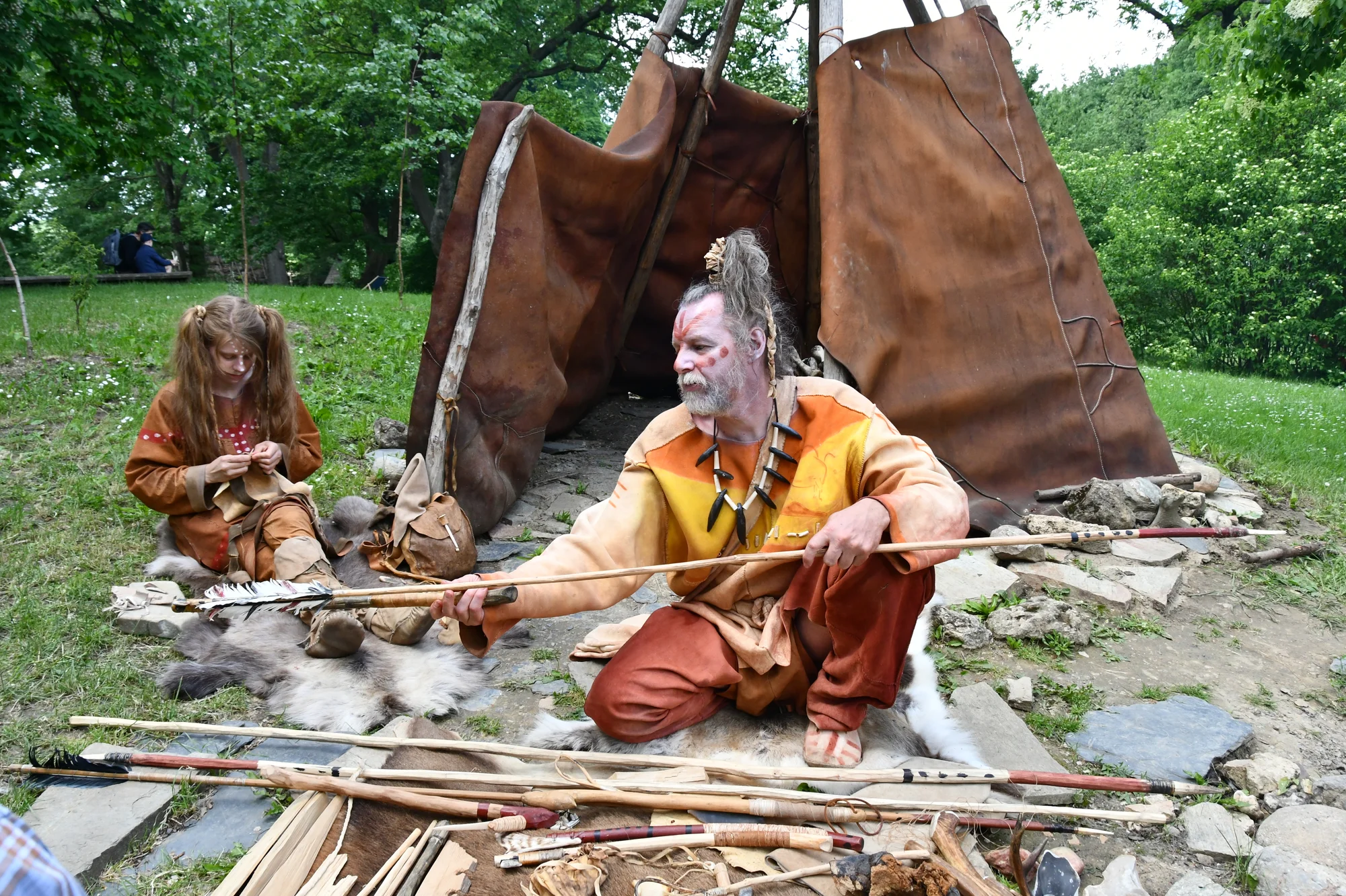 Od pravěku po středověk: skanzen a muzeum v Dolním Rakousku, program i v češtině, expozice o době ledové