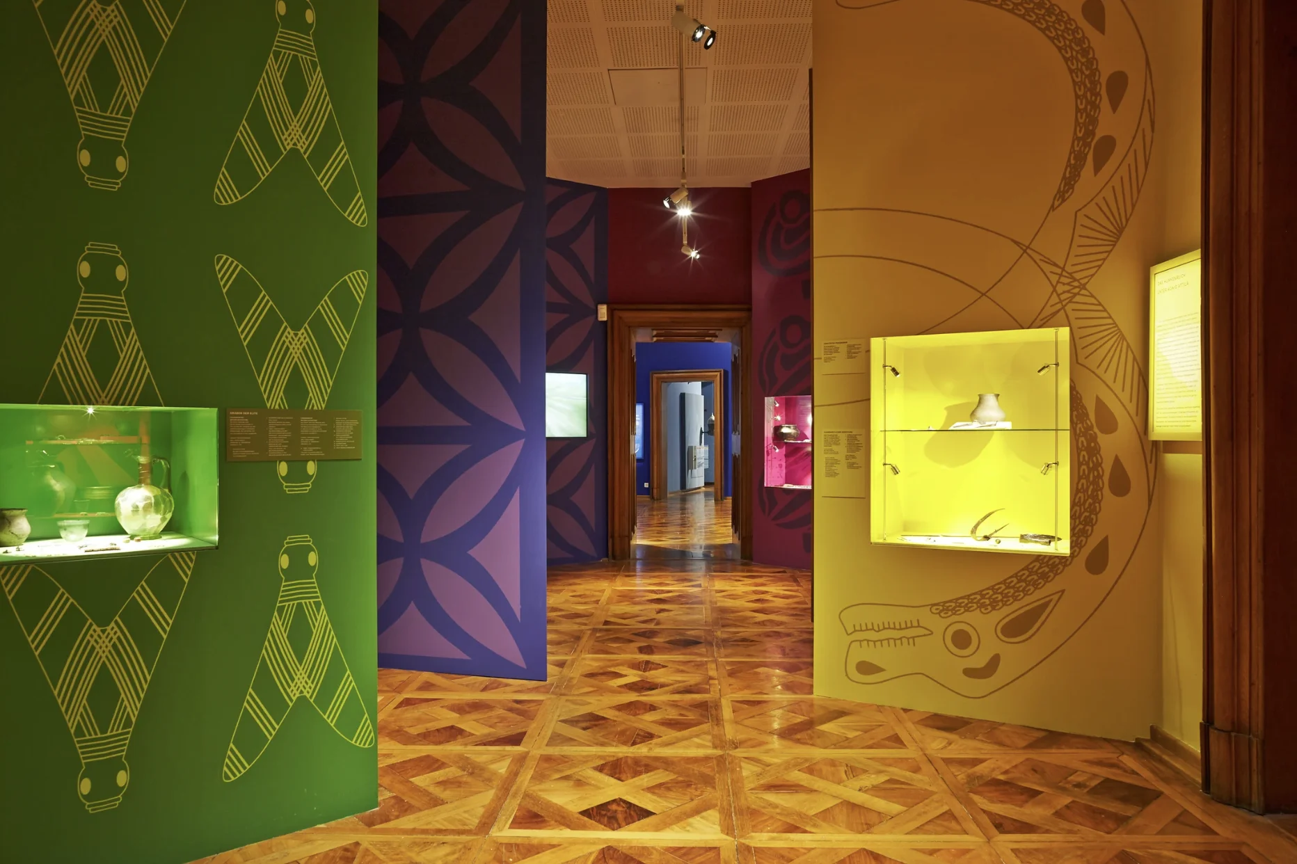 Od pravěku po středověk: skanzen a muzeum v Dolním Rakousku, program i v češtině, expozice o době ledové
