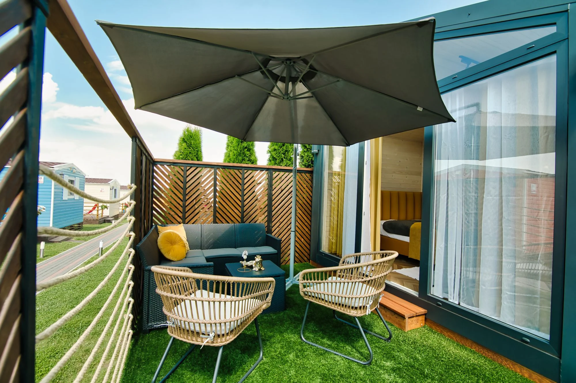 Designové domky v Zatoru jen 100 m od Energylandie: atrakce i SPA zóna přímo v objektu