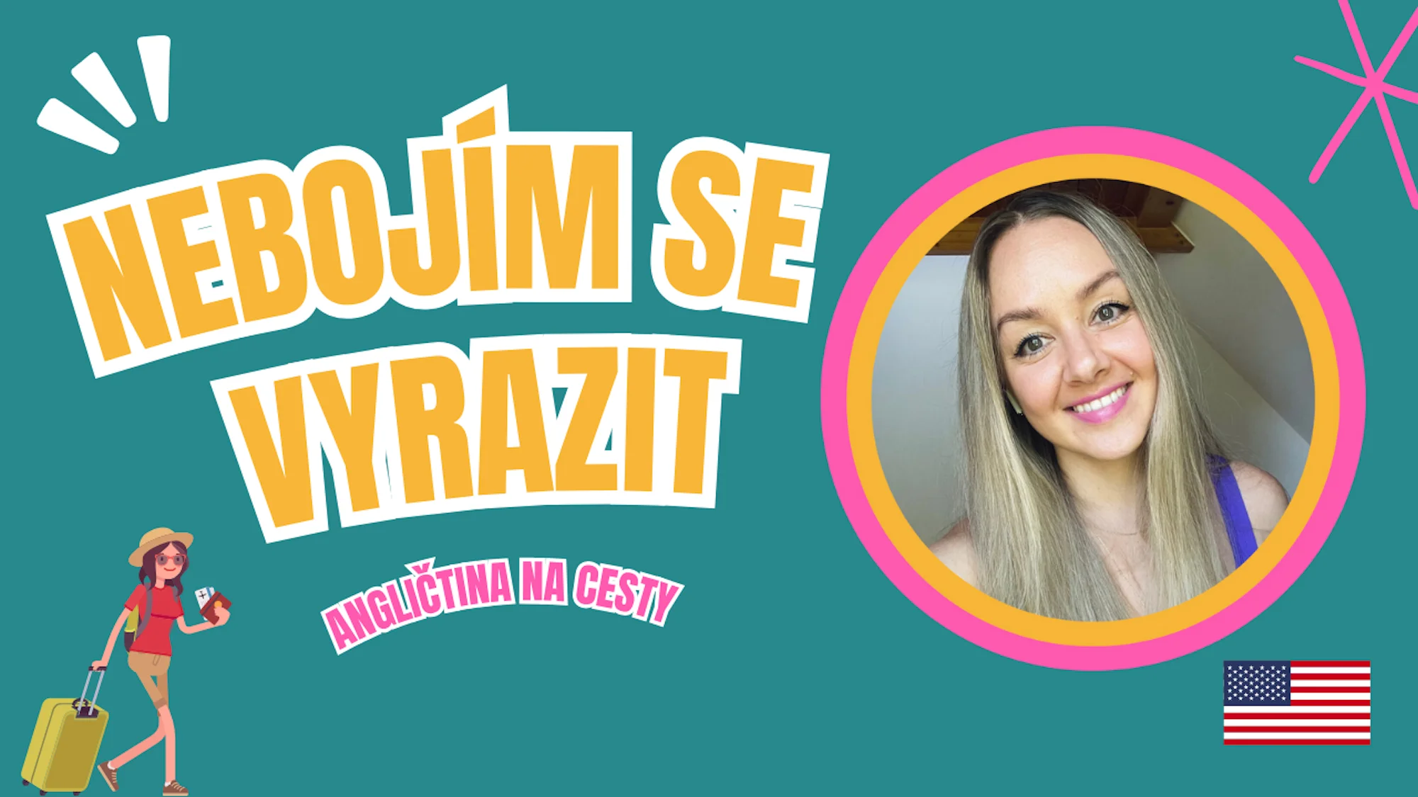Online kurzy angličtiny od zkušené lektorky: Připravte se na dovolenou