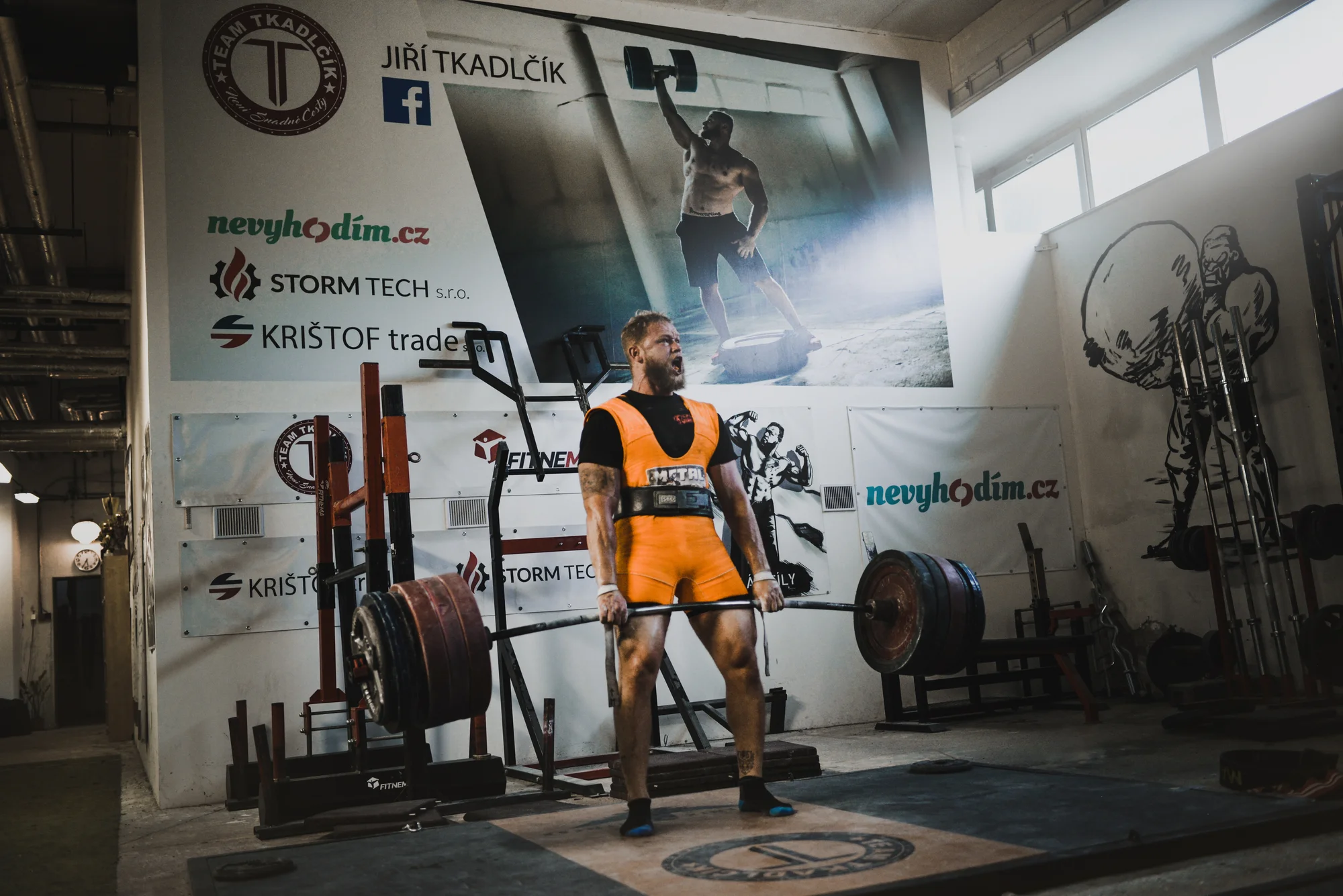 Až 5 soukromých silových tréninků se strongmanem Jirkou Tkadlčíkem