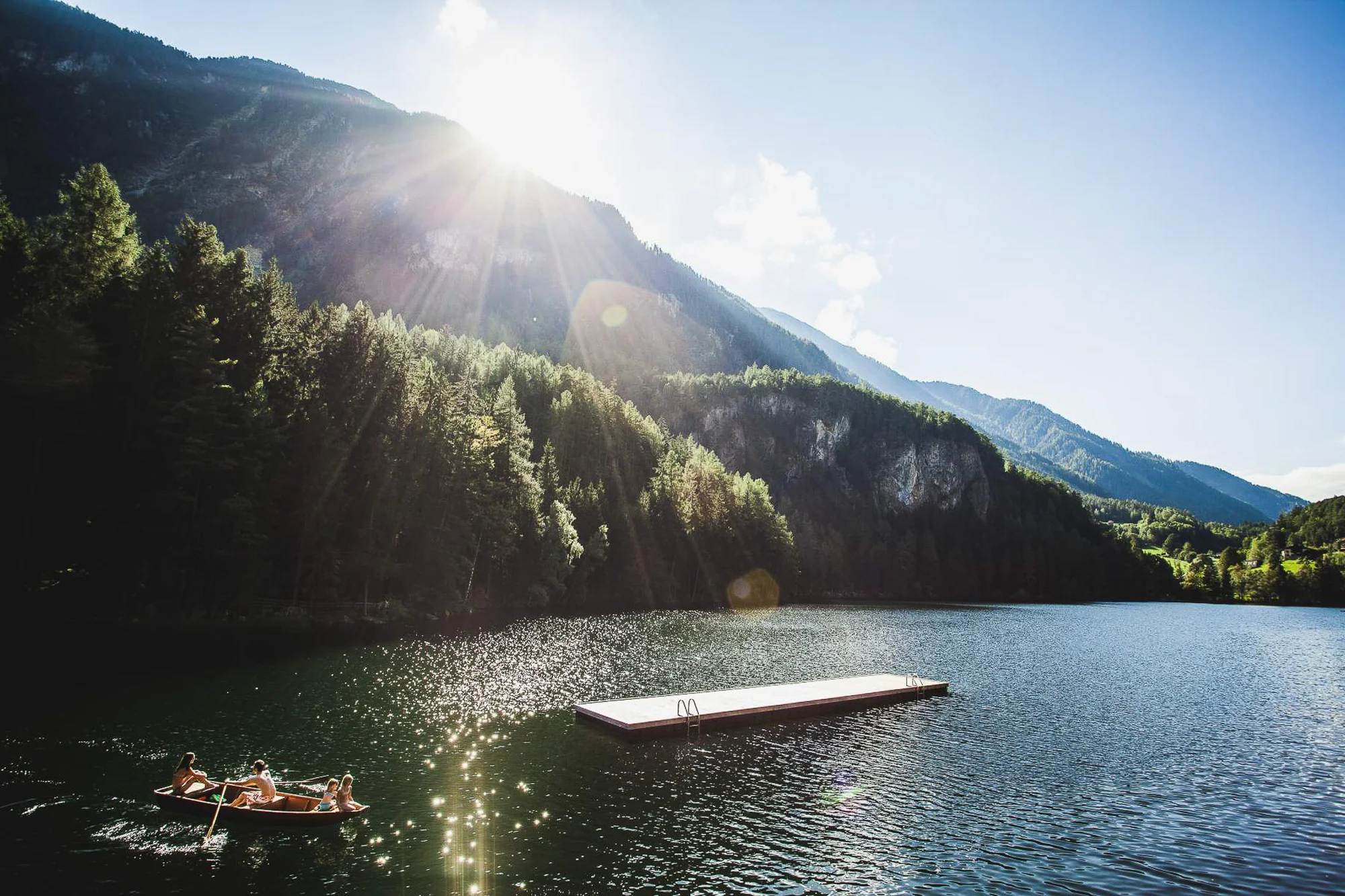 Tyrolský Ötztal: hotel s neomezeným wellness a polopenzí, koupání v horském jezeře