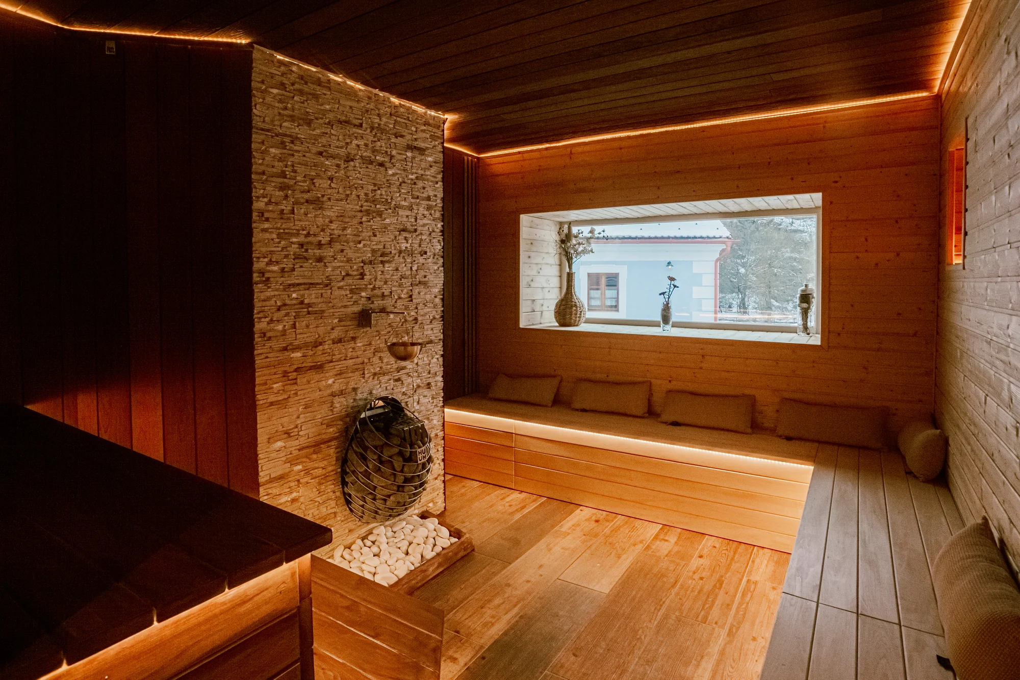 Wellness resort ve Vranově nad Dyjí: snídaně i poukaz do bistra a vstupy do wellness vč. privátního