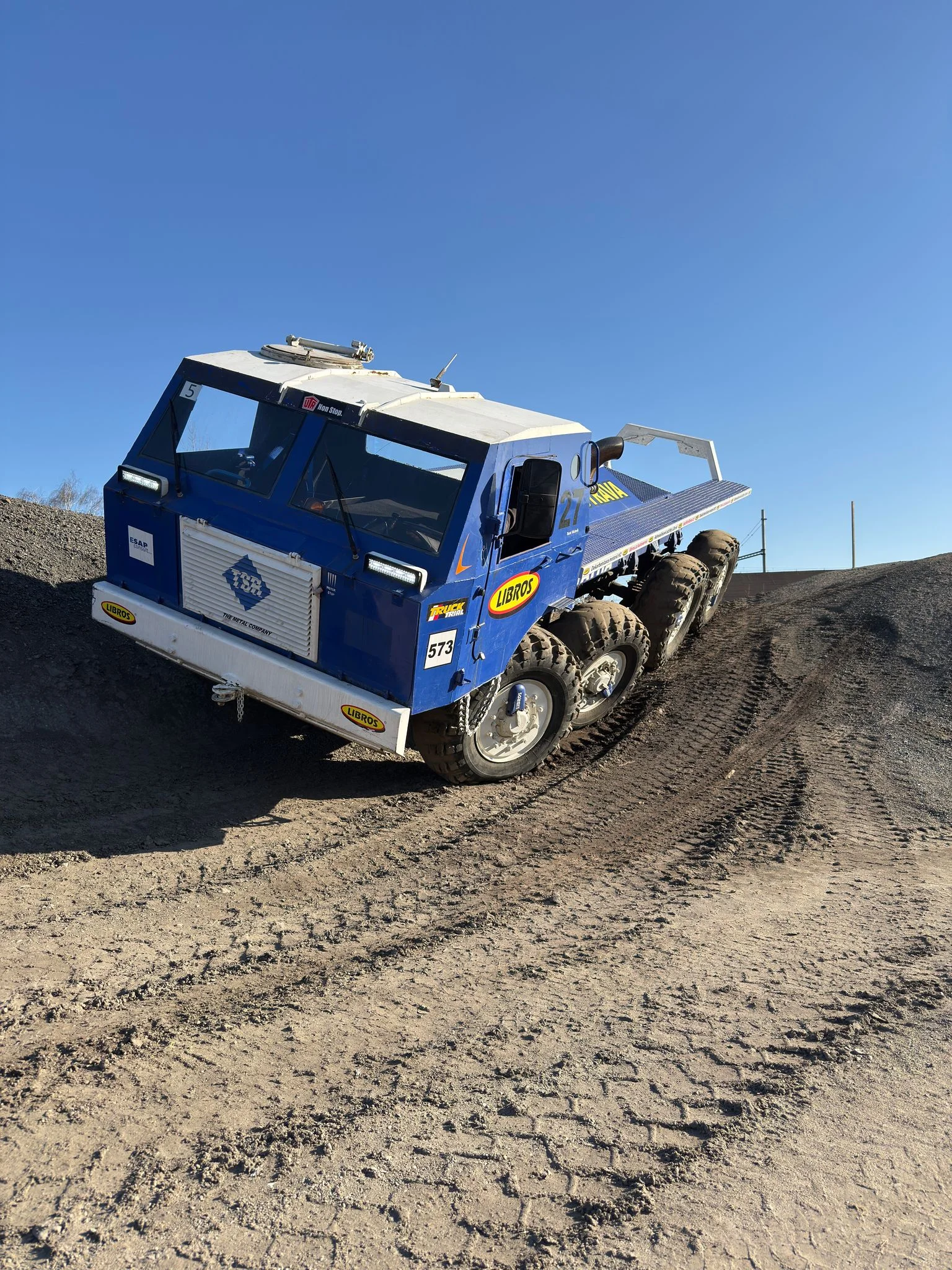 15–60 minut drtivé jízdy v kabině giganta Tatra 813 8x8 Truck Trial