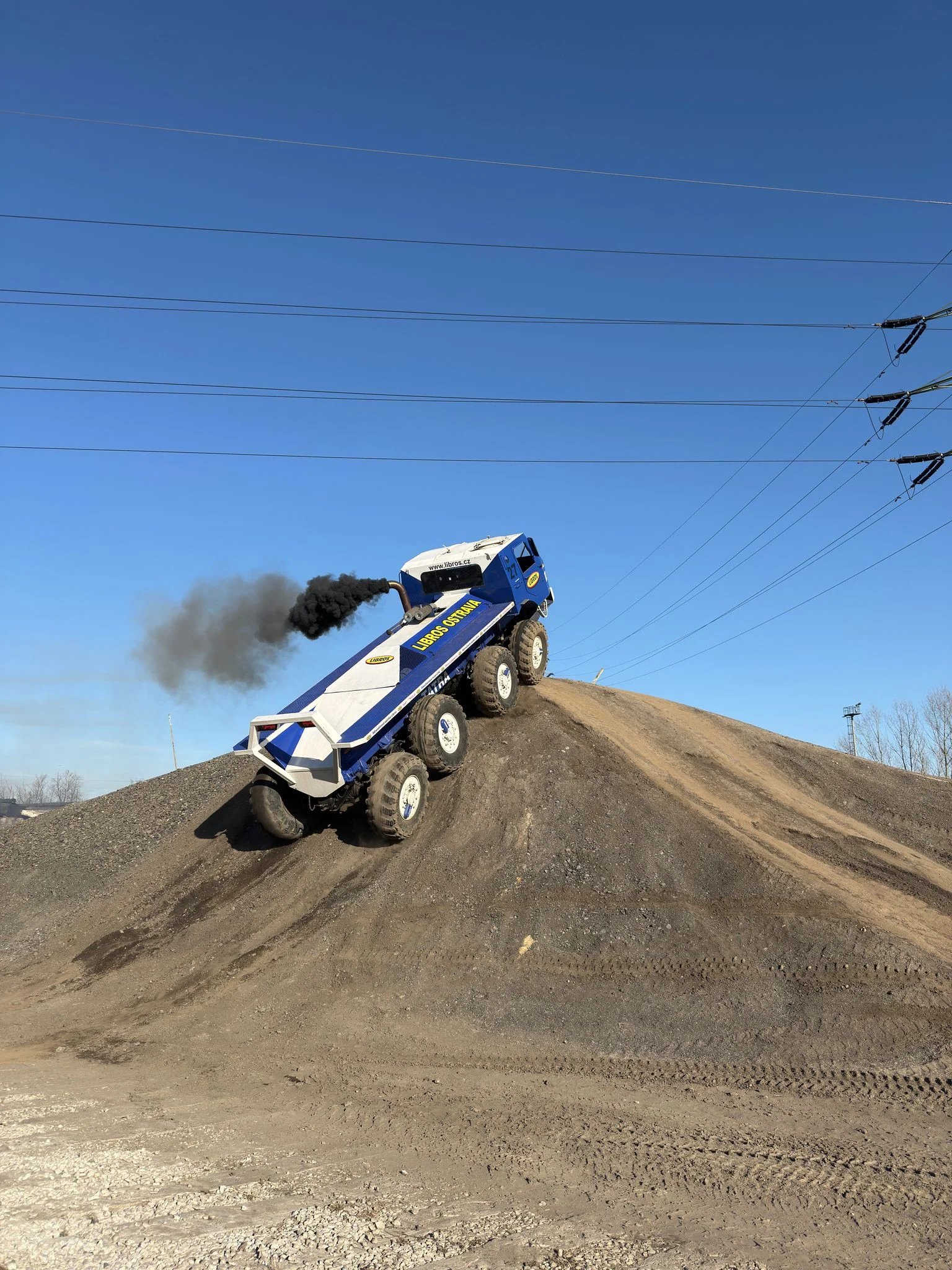15–60 minut drtivé jízdy v kabině giganta Tatra 813 8x8 Truck Trial