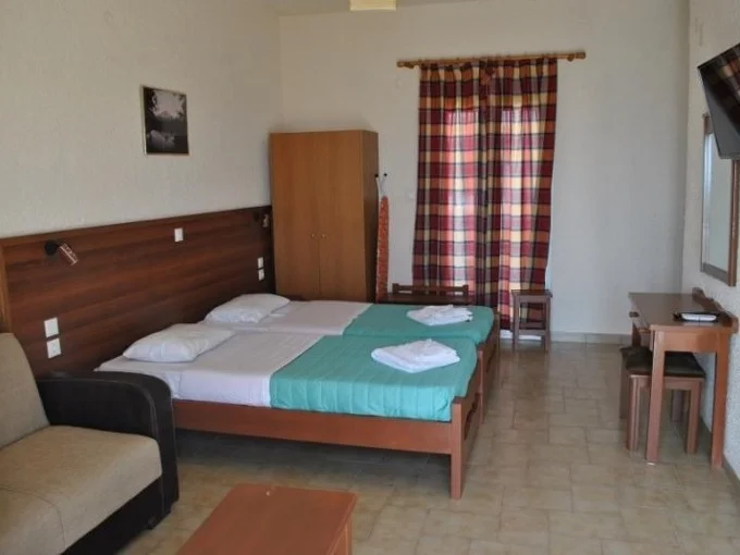 Kréta letecky: studio či apartmán přímo na pláži, bez stravy
