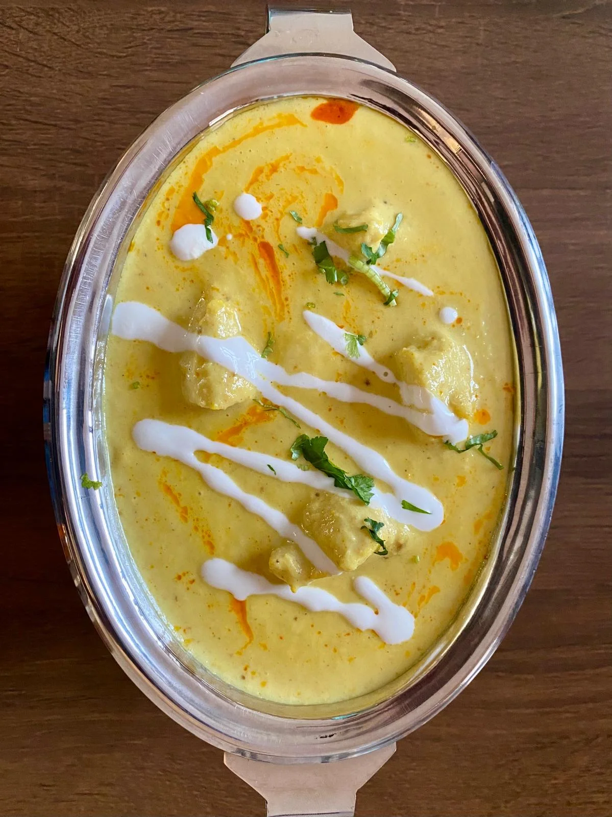 Tříchodové indické menu s kormou, masalou nebo butter chicken pro 1 či 2 osoby