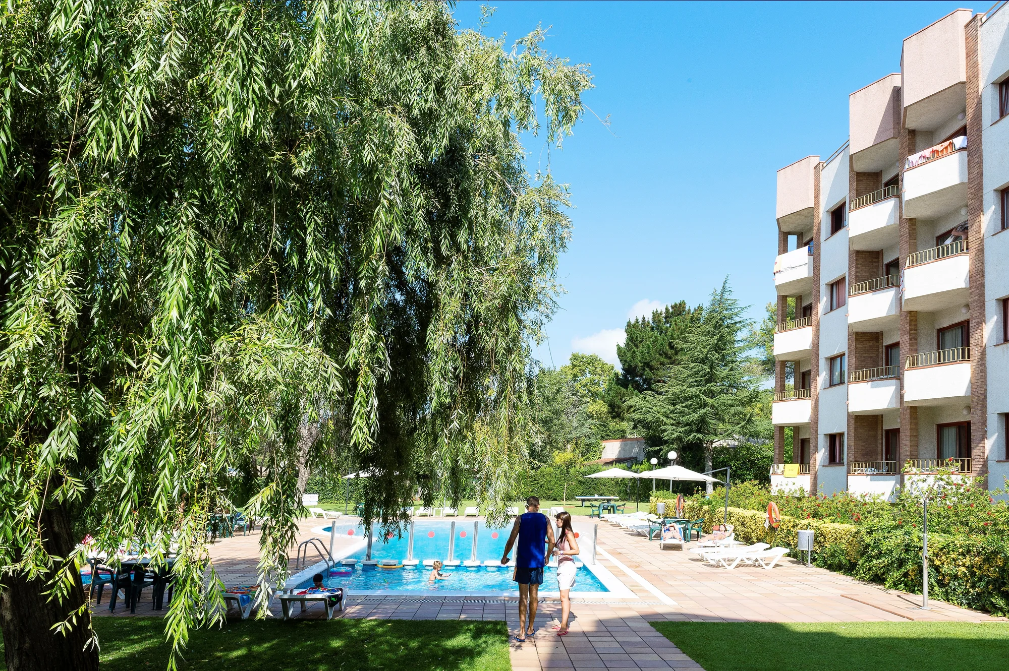 Lloret de Mar nedaleko Barcelony: apartmány v dosahu pláže, bazén i hřiště