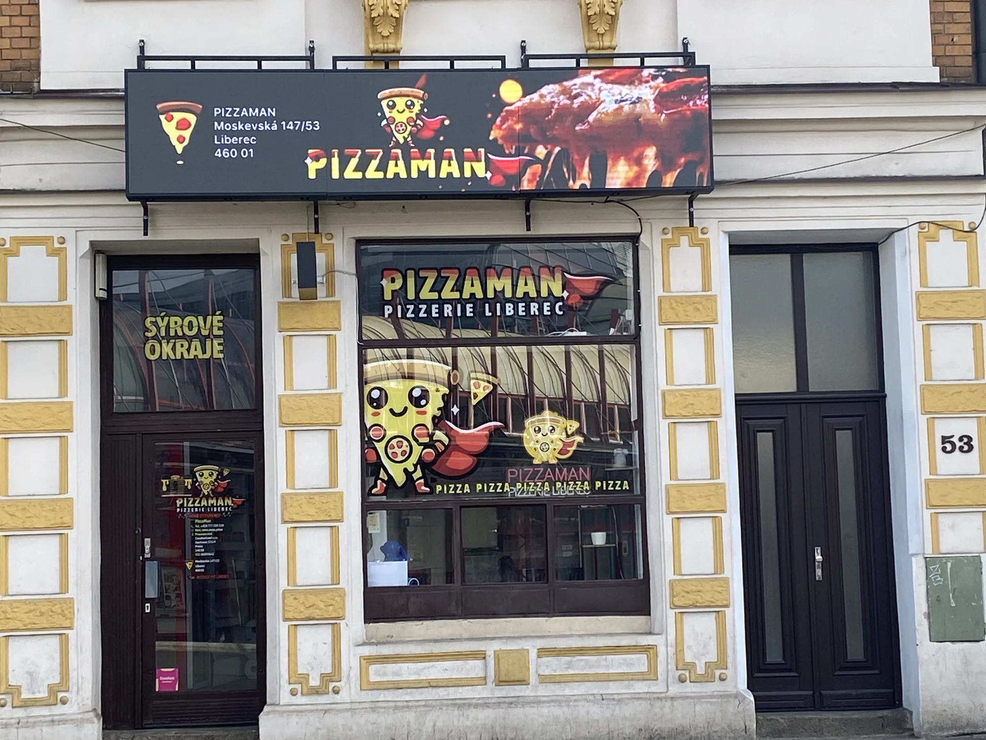 Pizza s sebou dle výběru (40 cm), 12 druhů vč. vegetariánských