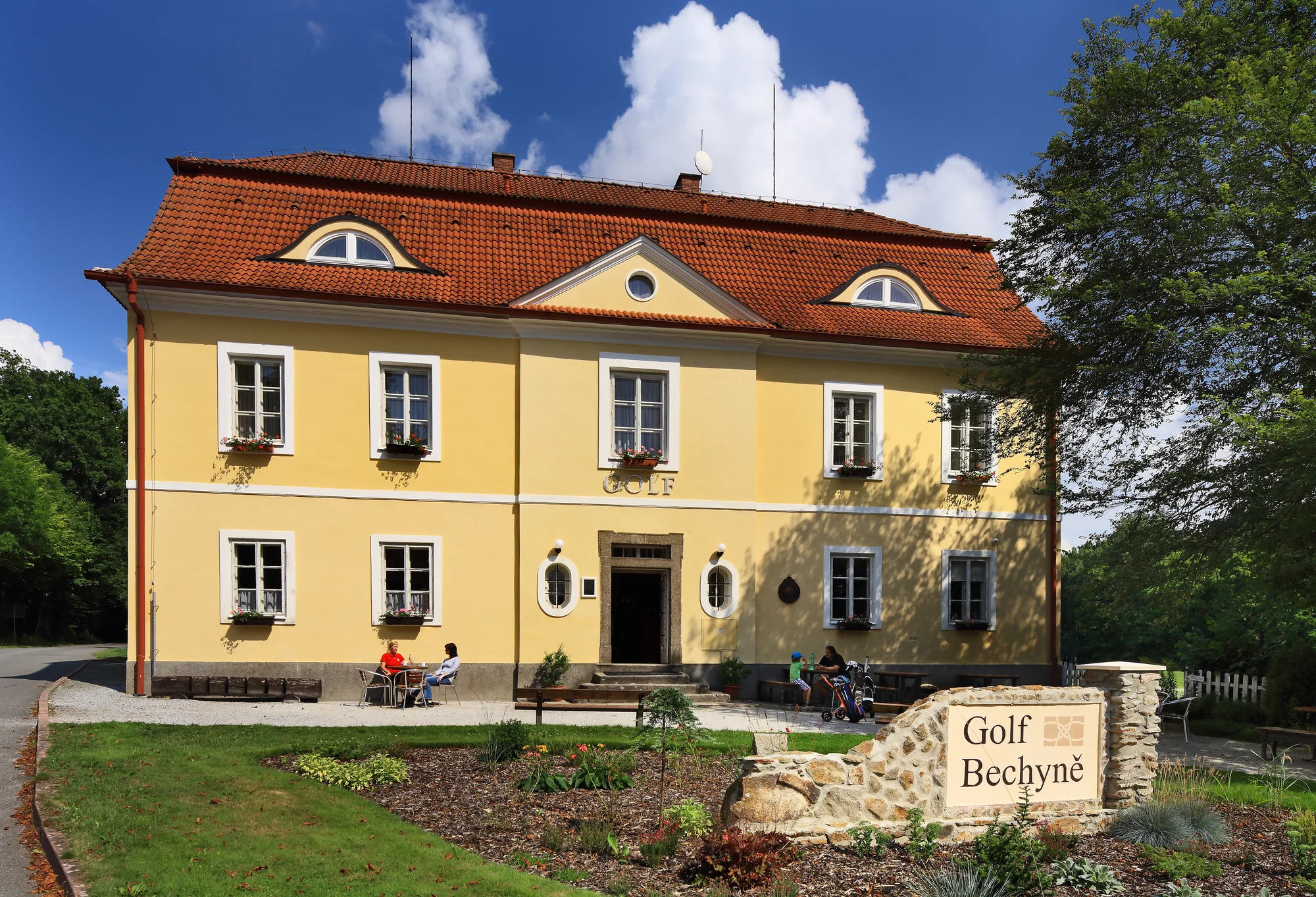 Penzion u golfového hřiště v Černické oboře u Bechyně: jídlo, sauna i golfový balíček s green fee