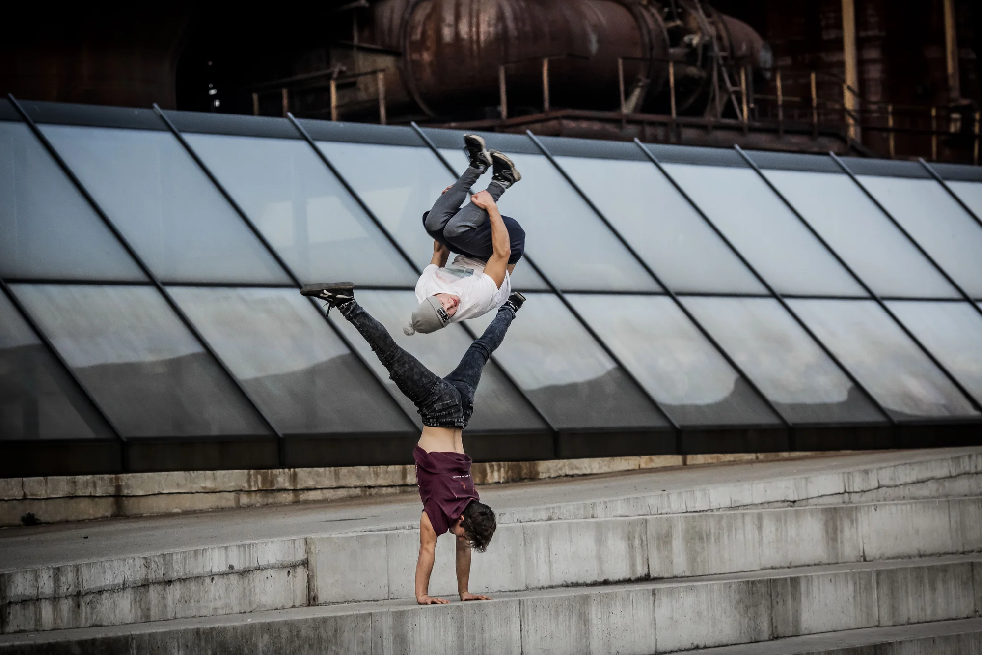 Individuální lekce parkouru: pro 1, 2 či 3 osoby (90 minut)