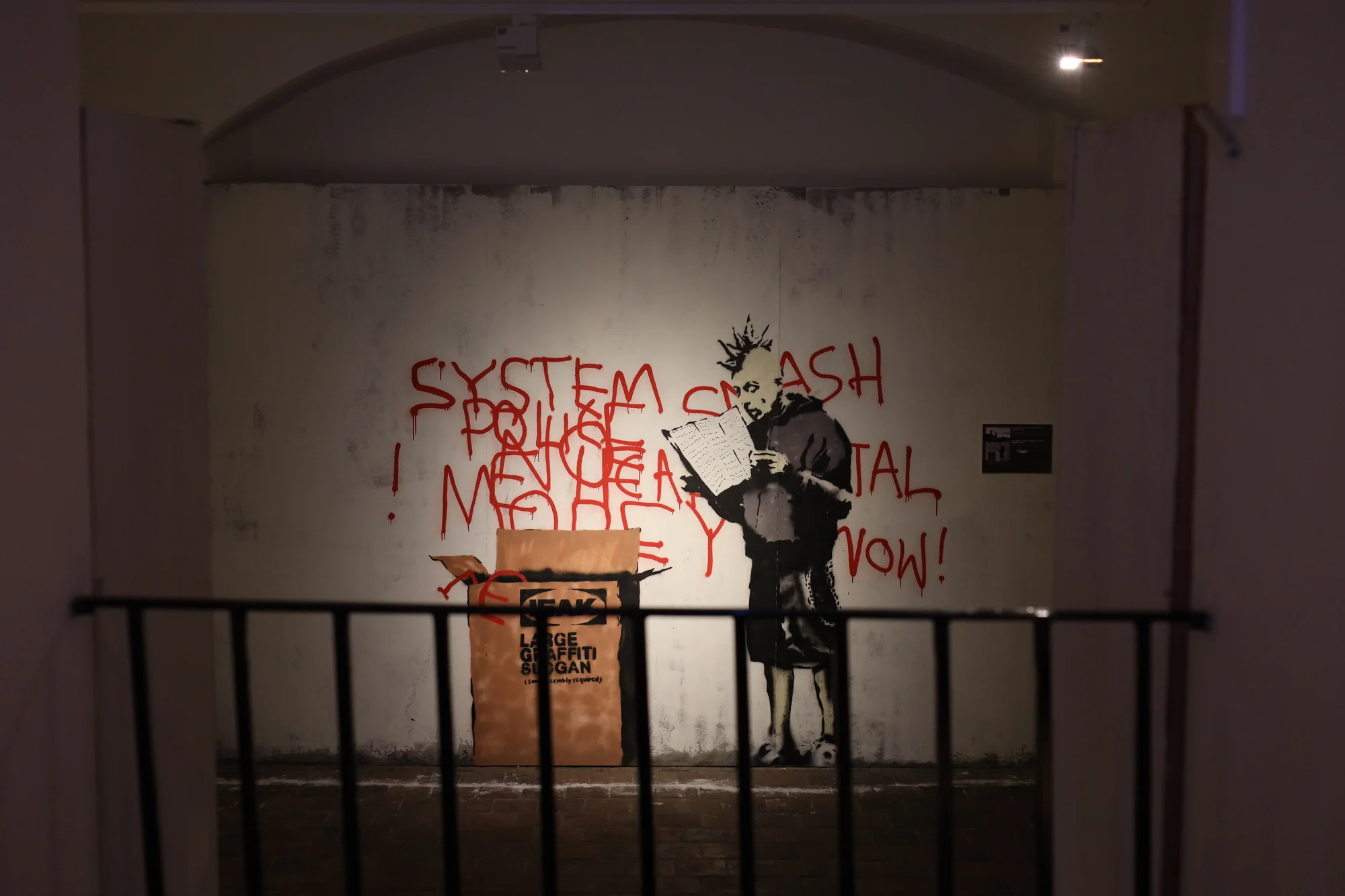 Vstupné na výstavu The World of Banksy pro děti i dospělé: více než 100 děl