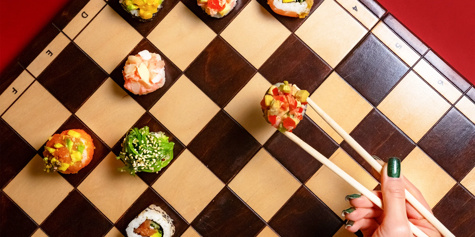 Originální a kreativní sushi sety s sebou: 36 nebo 40 kusů, možnost rozvozu