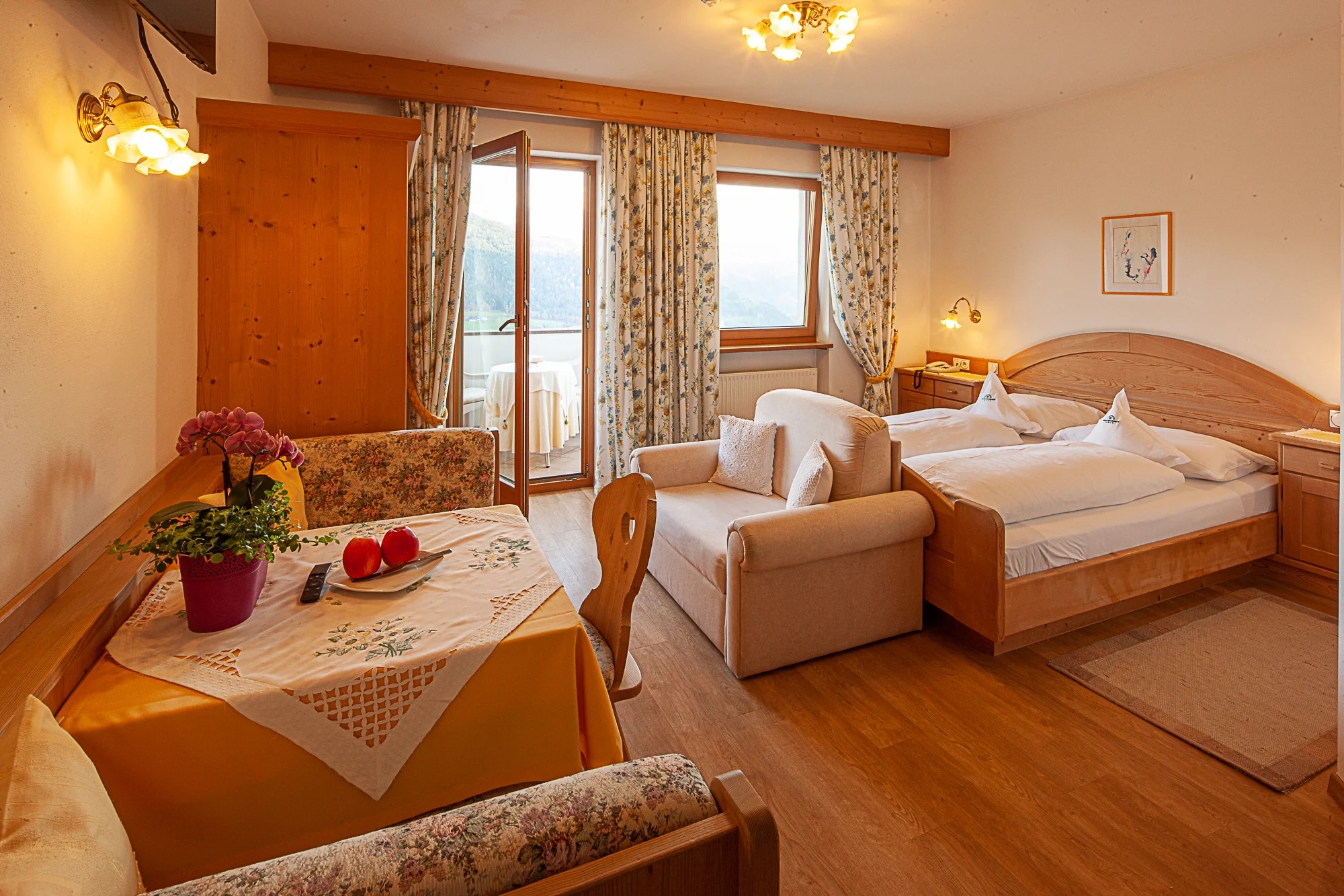Horský hotel v Dolomitech: polopenze+, krásný wellness, atrakce zdarma či se slevou a božské výhledy