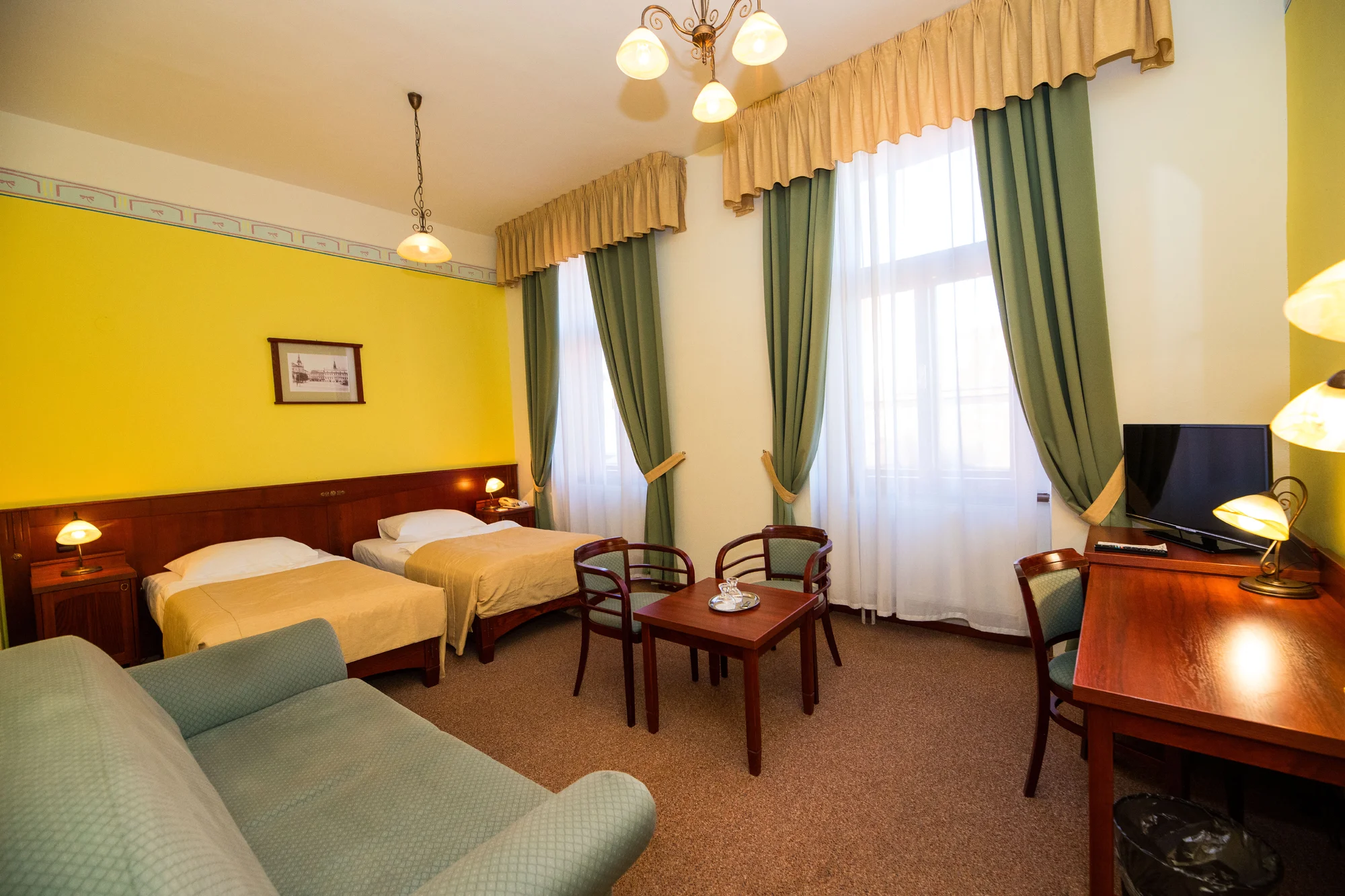 Grandhotel Garni v Jihlavě: ubytování se snídaní v samém centru města
