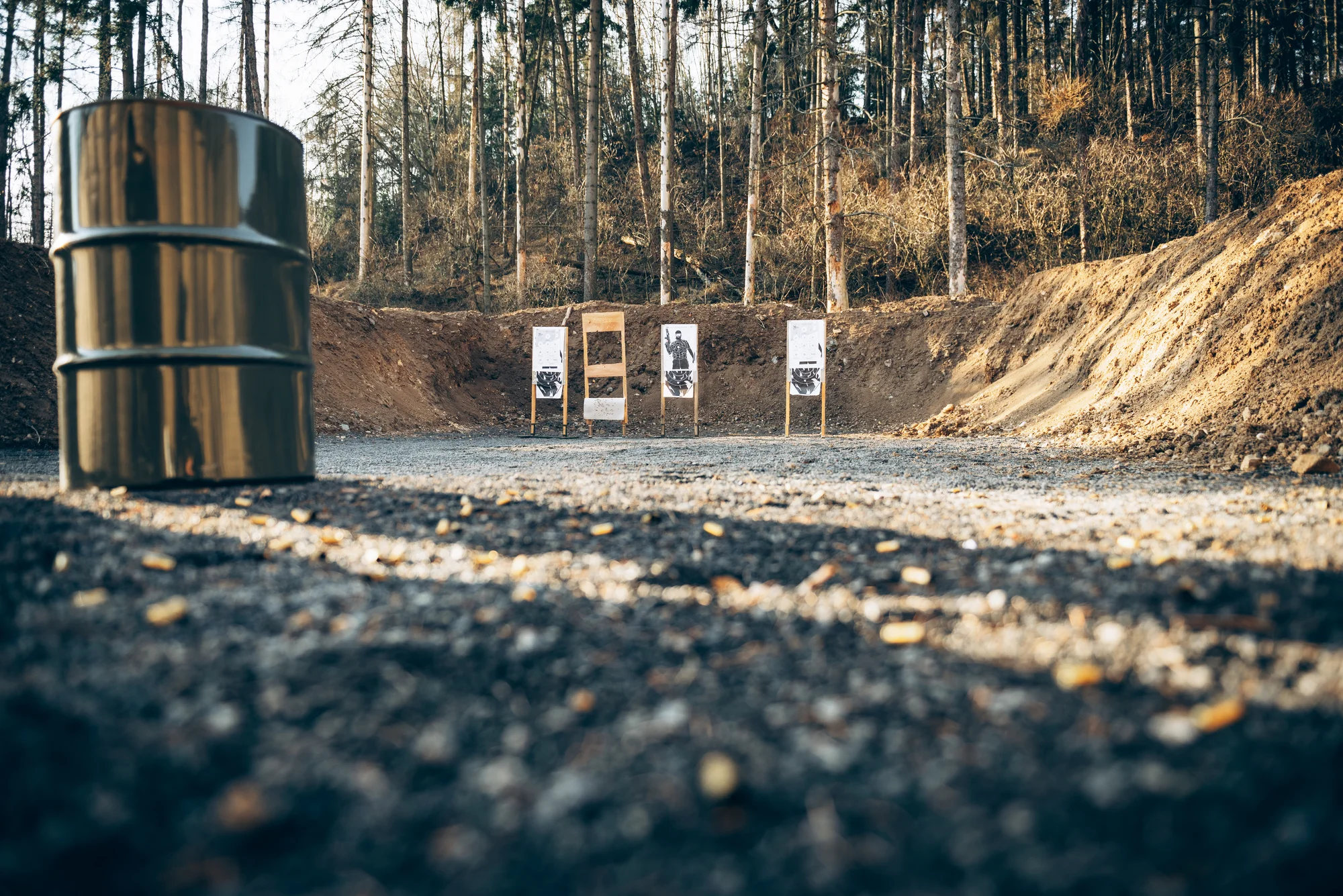 Westernový střelecký balíček pro 1 i 2 osoby: brokovnice, revolver a puška