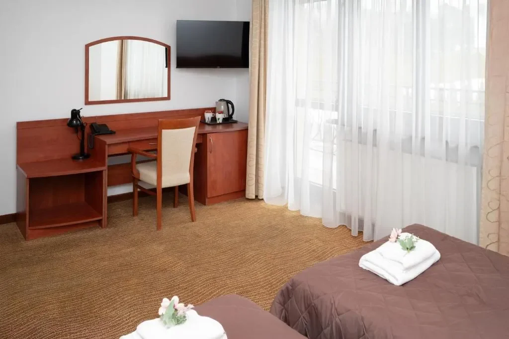 Pobyt nedaleko lázní Krynica-Zdrój s jídlem a neomezeným wellness