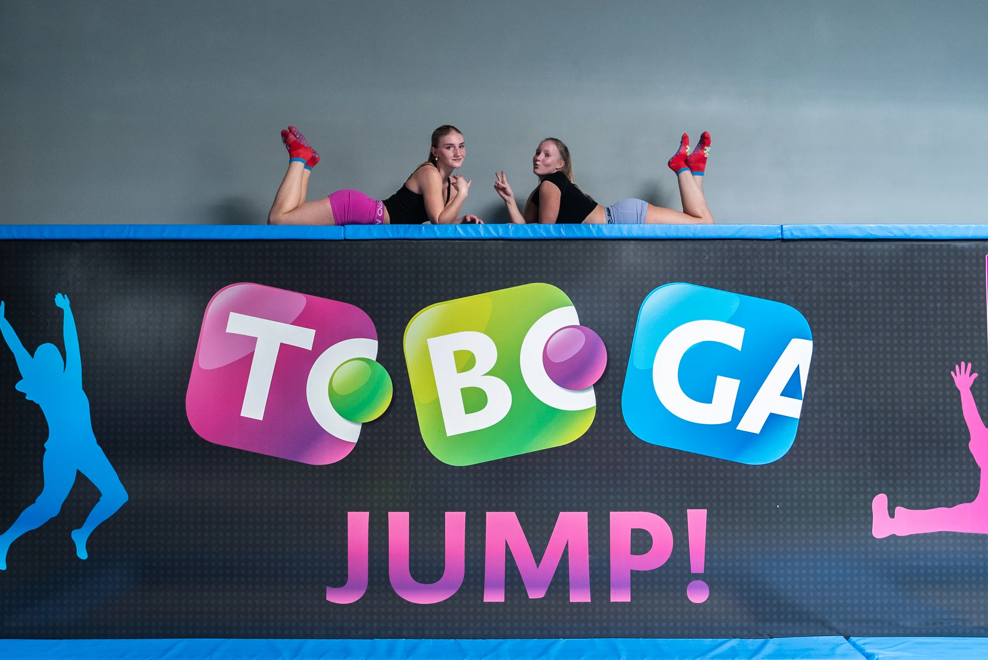 Vstup do trampolínového parku Toboga JUMP! na 60, 90 nebo 120 min.