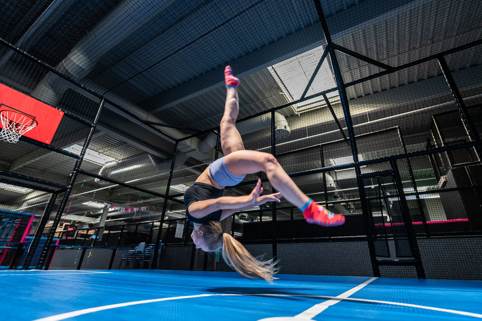Vstup do trampolínového parku Toboga JUMP! na 60, 90 nebo 120 min.
