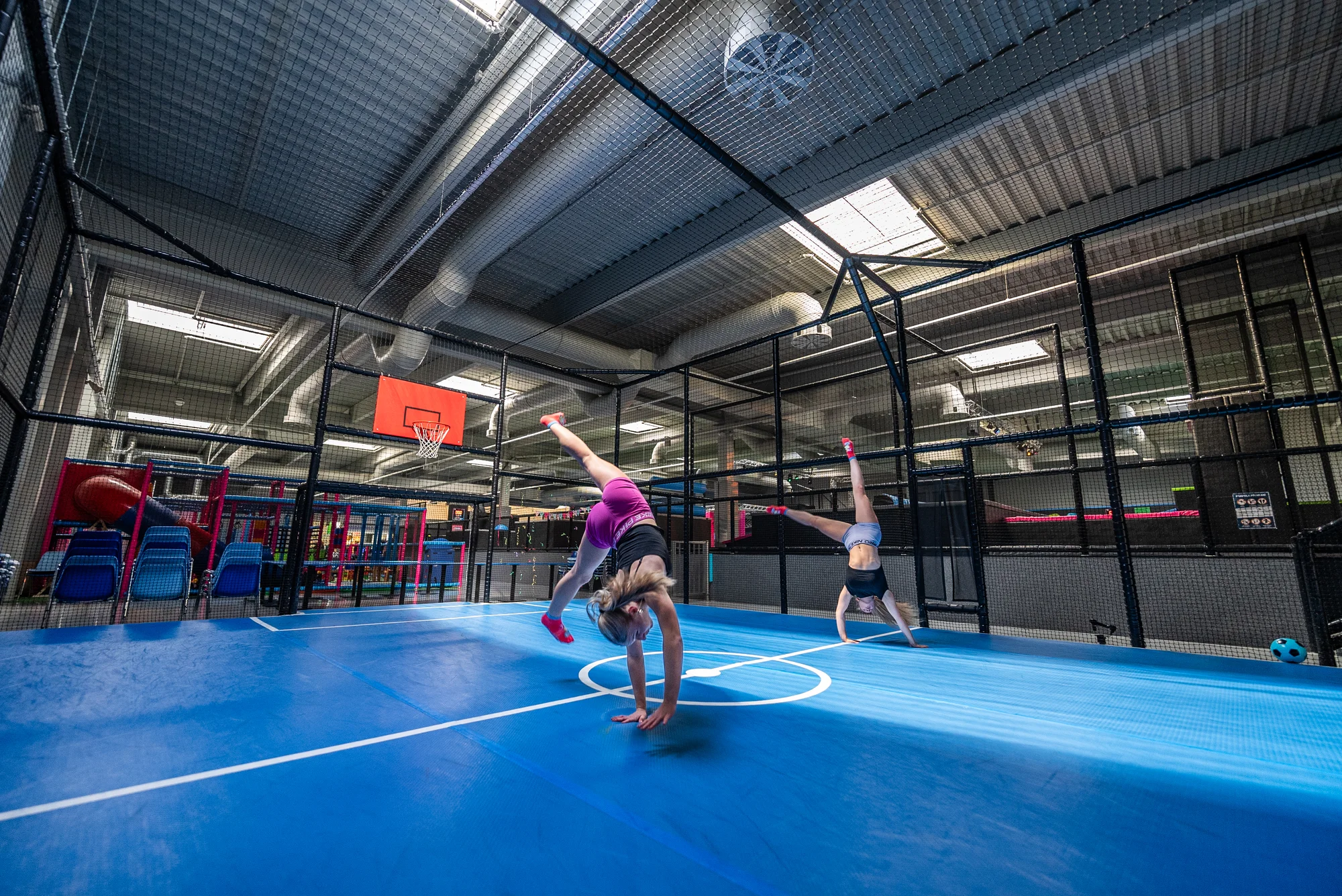 Vstup do trampolínového parku Toboga JUMP! na 60, 90 nebo 120 min.