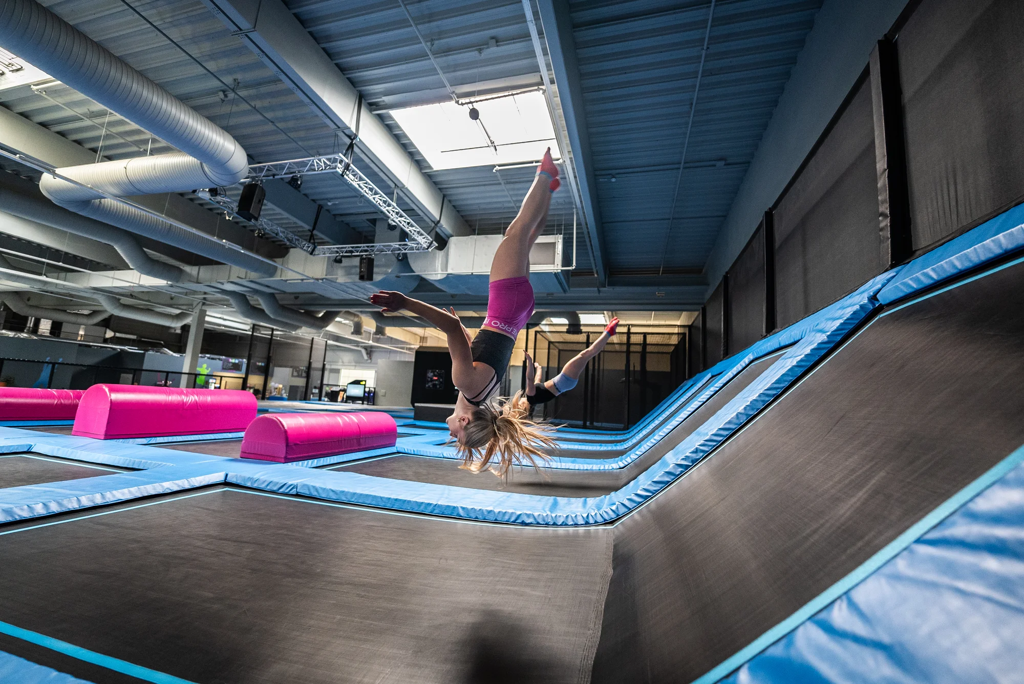Vstup do trampolínového parku Toboga JUMP! na 60, 90 nebo 120 min.