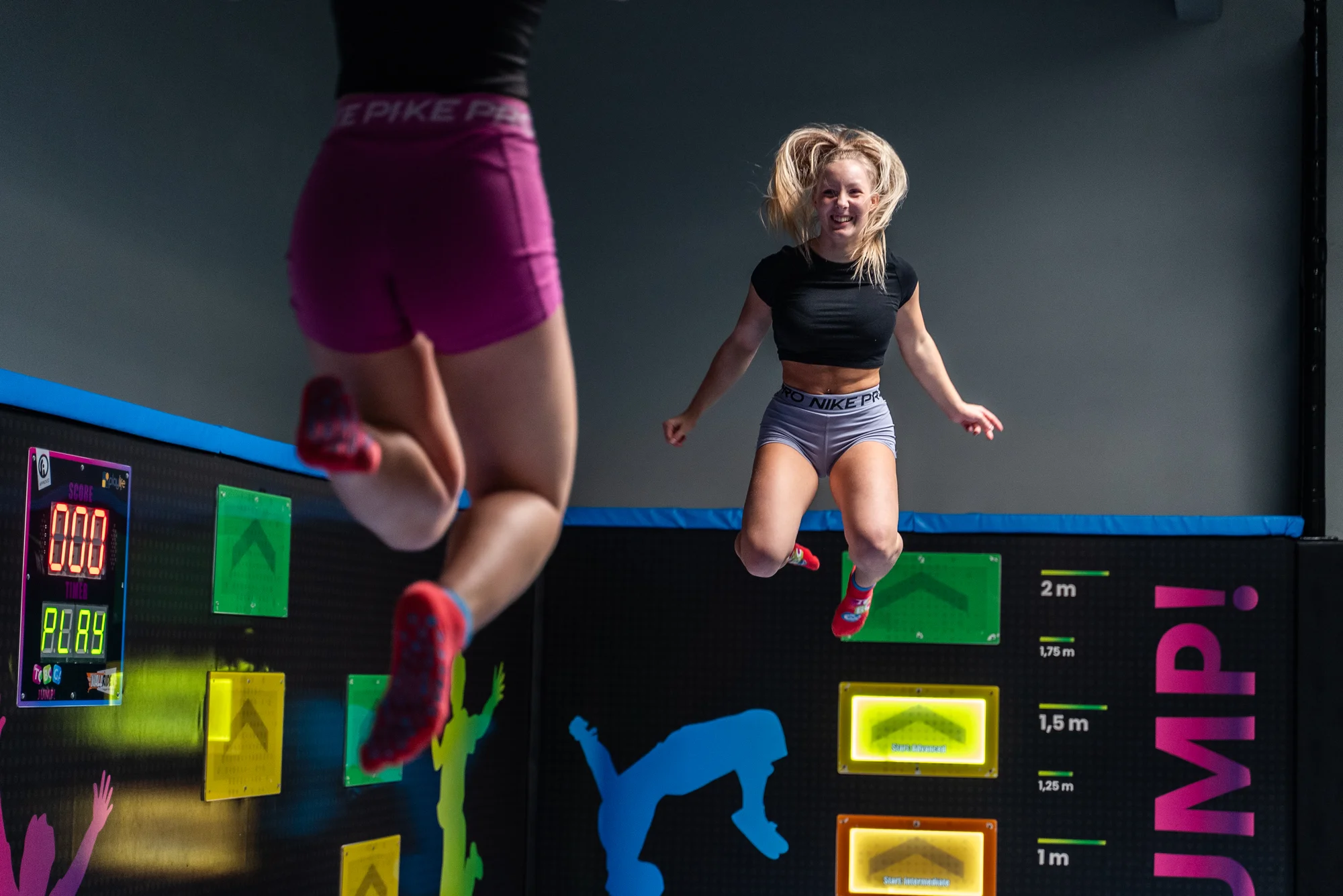 Vstup do trampolínového parku Toboga JUMP! na 60, 90 nebo 120 min.