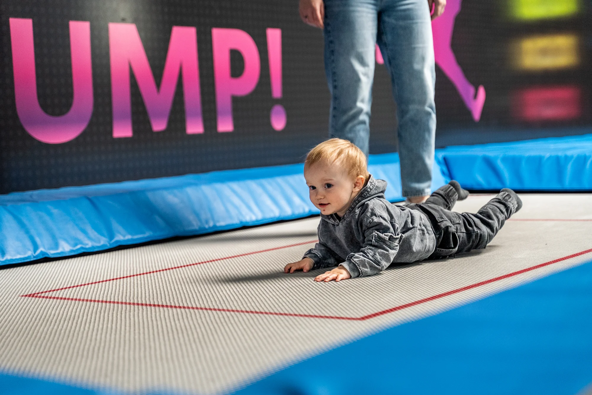 Vstup do trampolínového parku Toboga JUMP! na 60, 90 nebo 120 min.