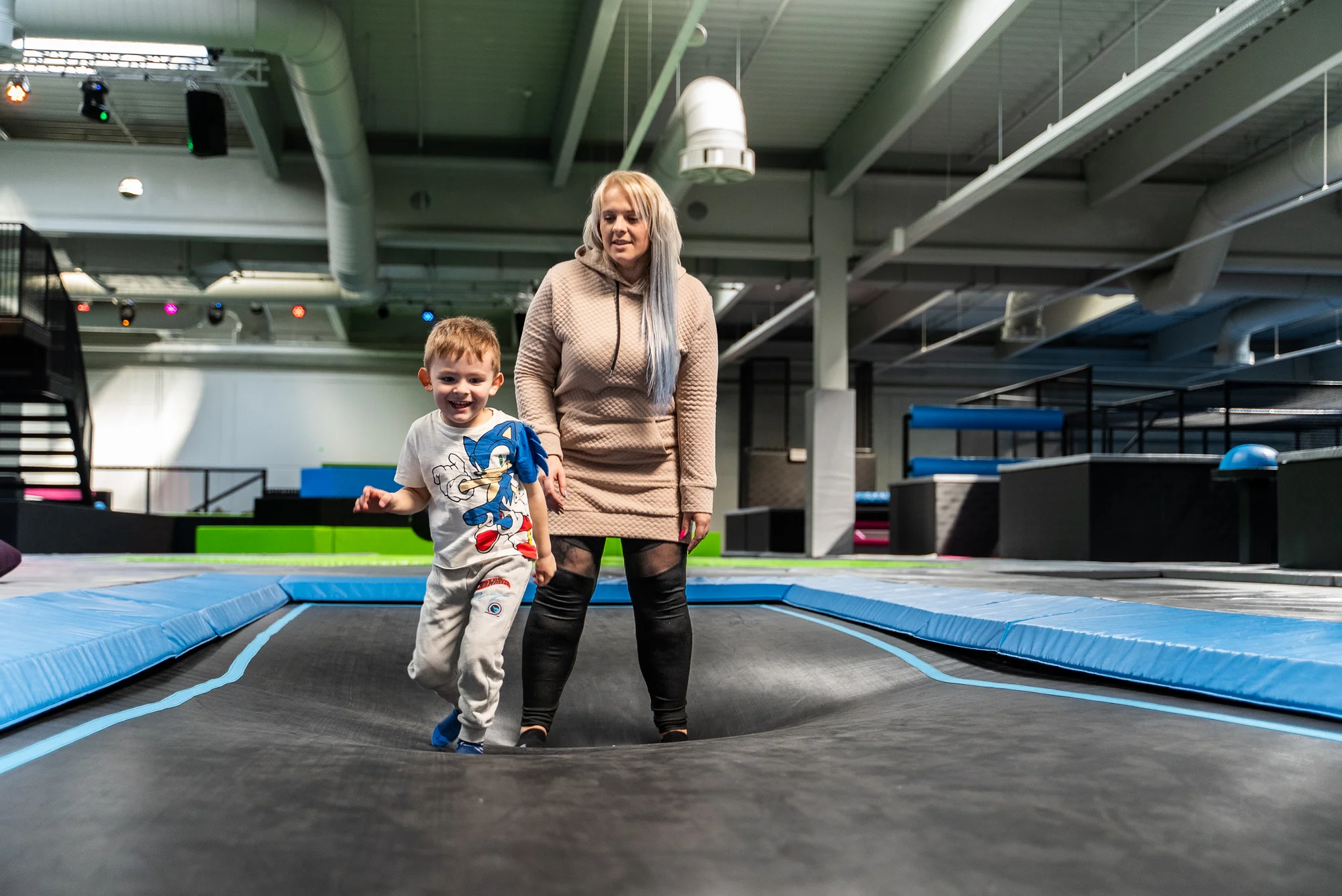 Vstup do trampolínového parku Toboga JUMP! na 60, 90 nebo 120 min.