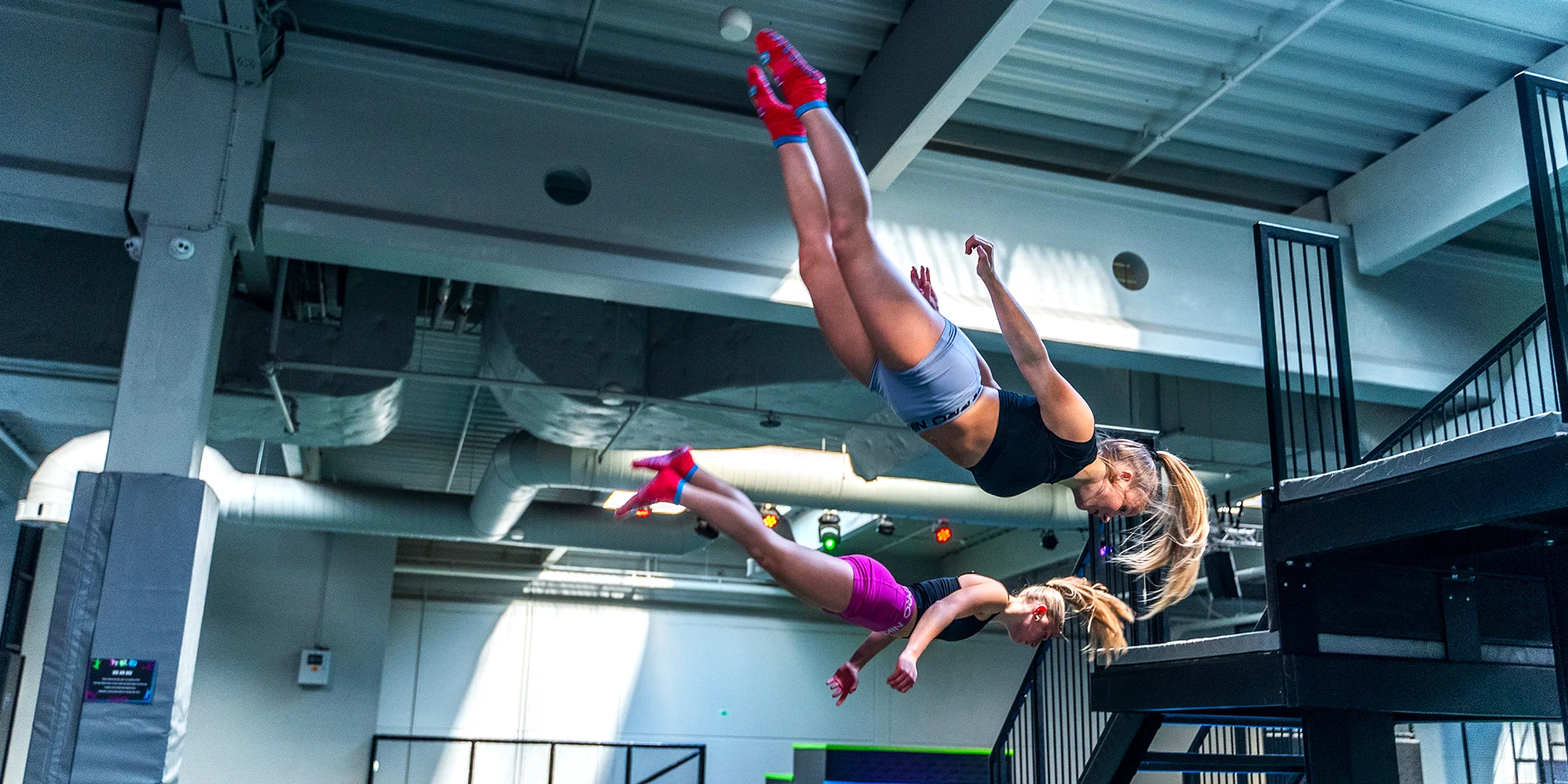 Vstup do trampolínového parku Toboga JUMP! na 60, 90 nebo 120 min.