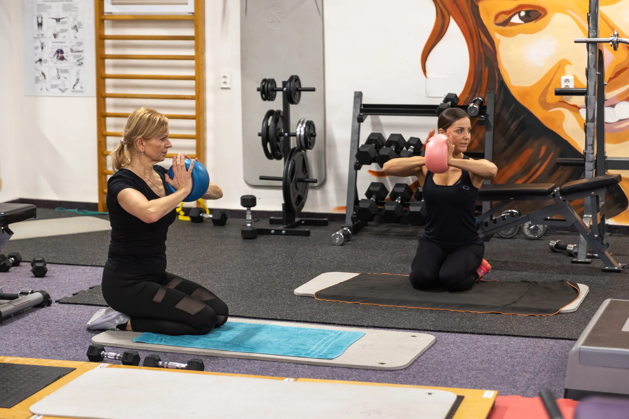 Dámské fitness Jako proutek: vstupy, permanentka i skupinová lekce
