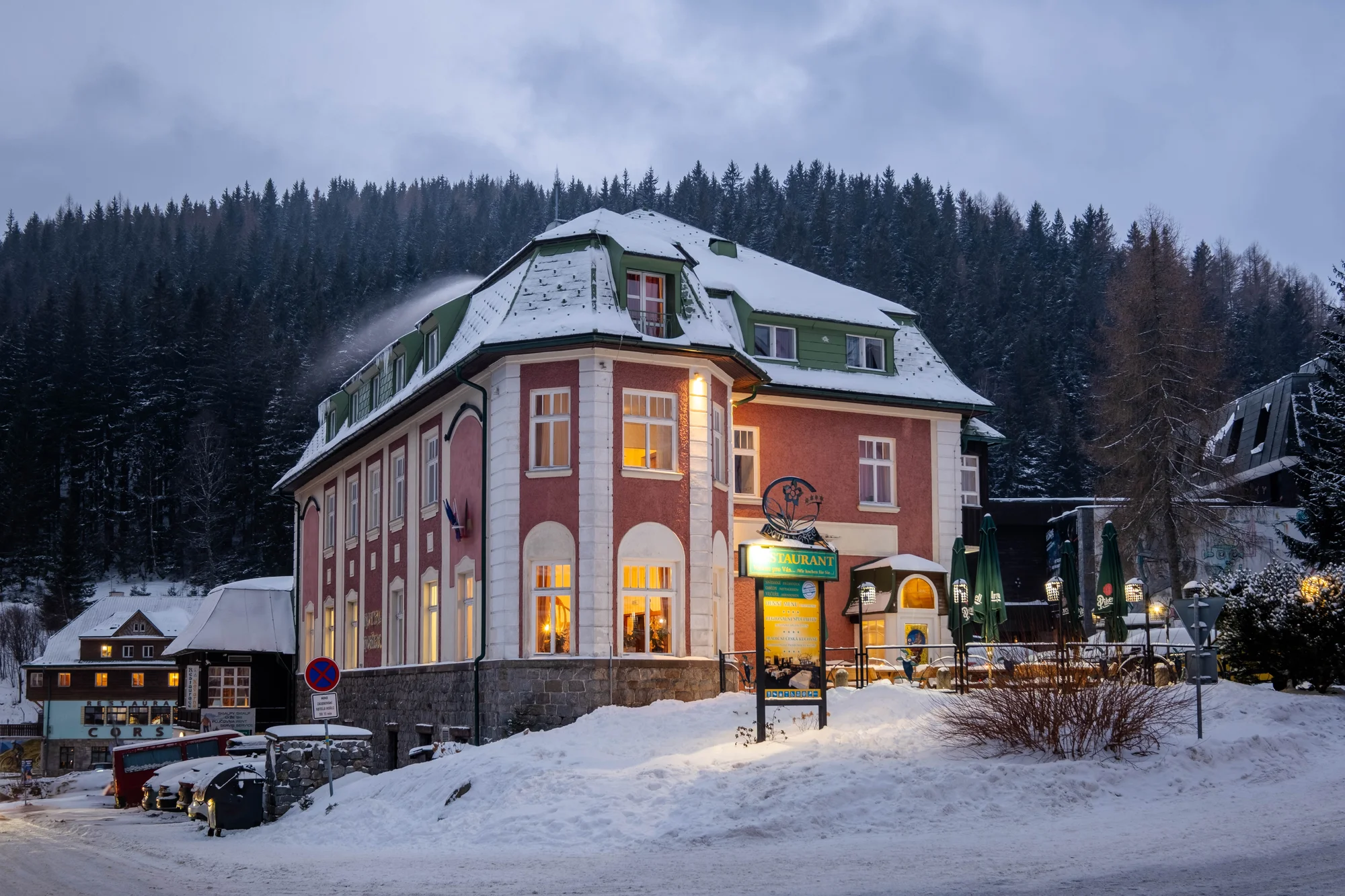Pobyt v Peci pod Sněžkou: strava, privátní vstup do sauny a welcome drink