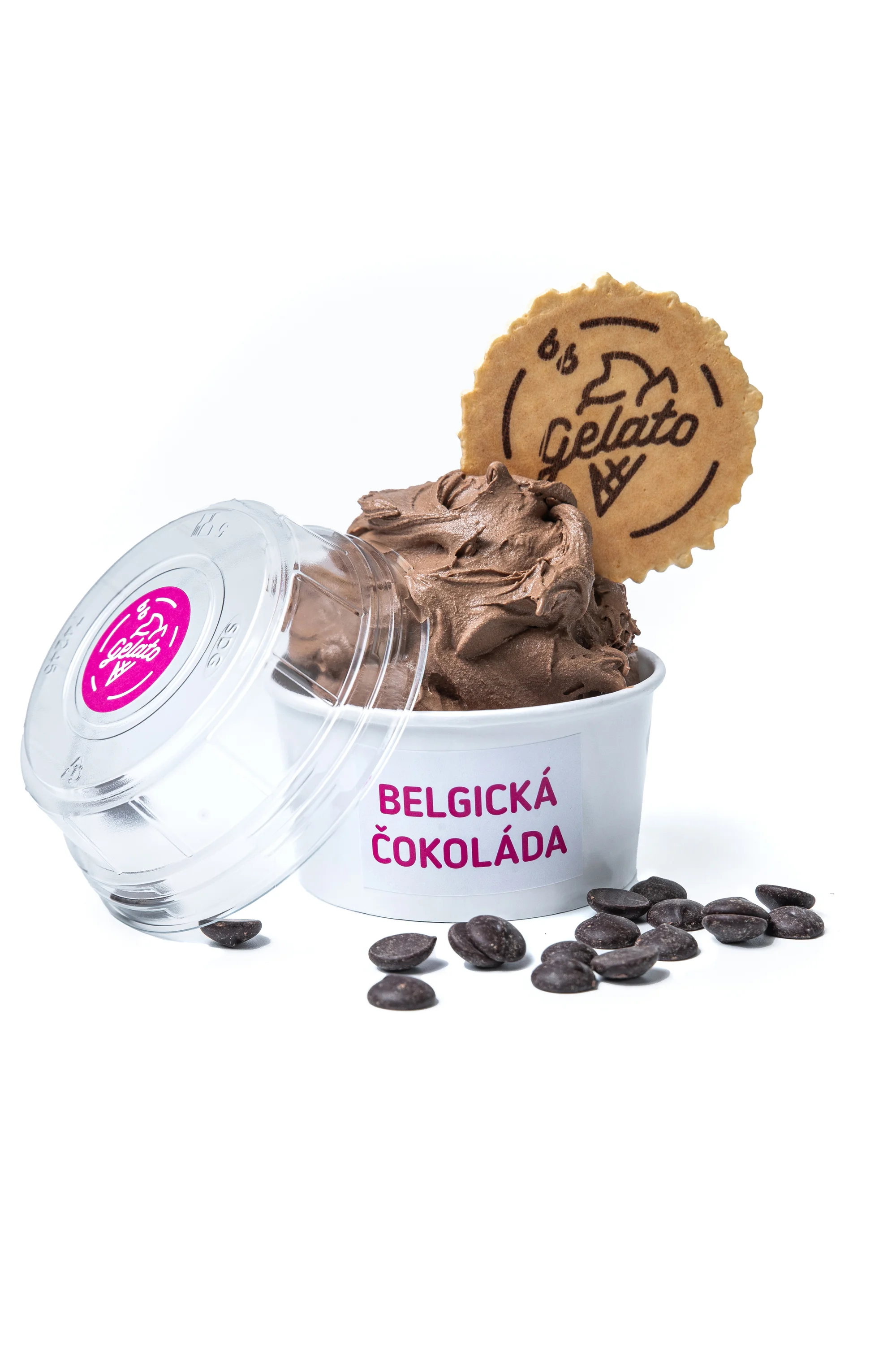 Kelímek gelata podle výběru i s oplatkou v samém centru Prahy