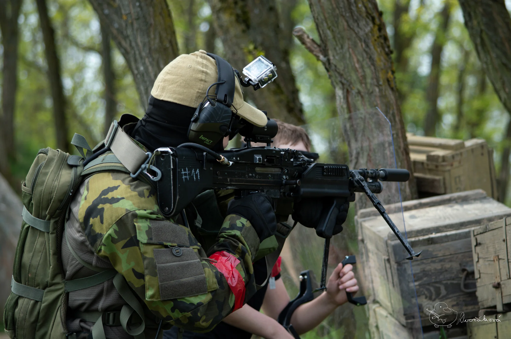 Veřejný airsoft: vstup na sdílenou hru pro 1–7 osob nebo soukromý pronájem
