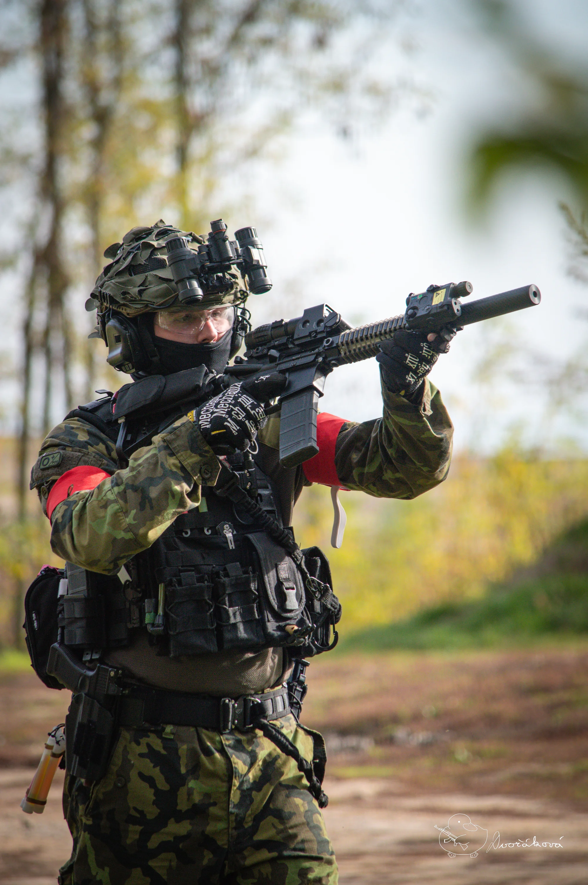 Veřejný airsoft: vstup na sdílenou hru pro 1–7 osob nebo soukromý pronájem