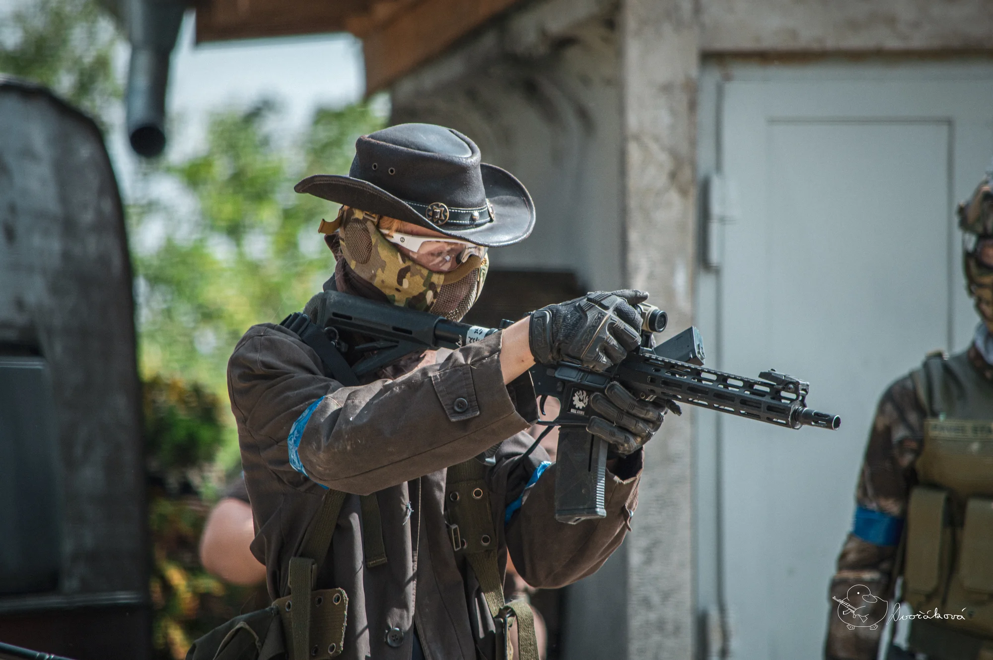 Veřejný airsoft: vstup na sdílenou hru pro 1–7 osob nebo soukromý pronájem