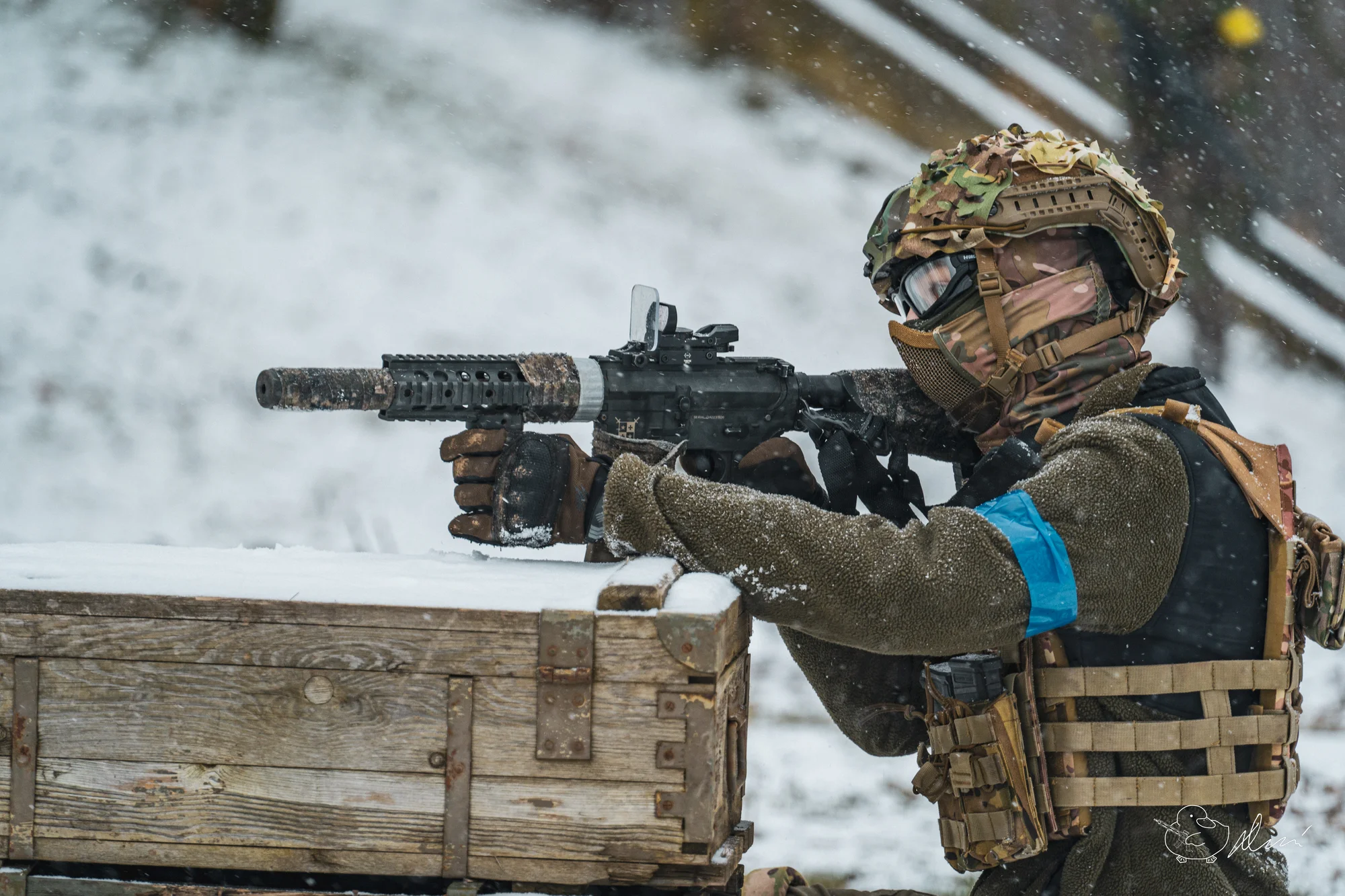 Veřejný airsoft: vstup na sdílenou hru pro 1–7 osob nebo soukromý pronájem