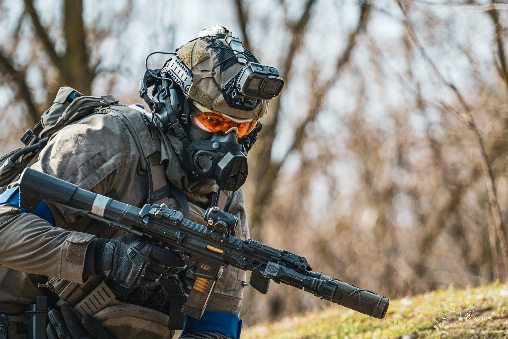Veřejný airsoft: vstup na sdílenou hru pro 1–7 osob nebo soukromý pronájem